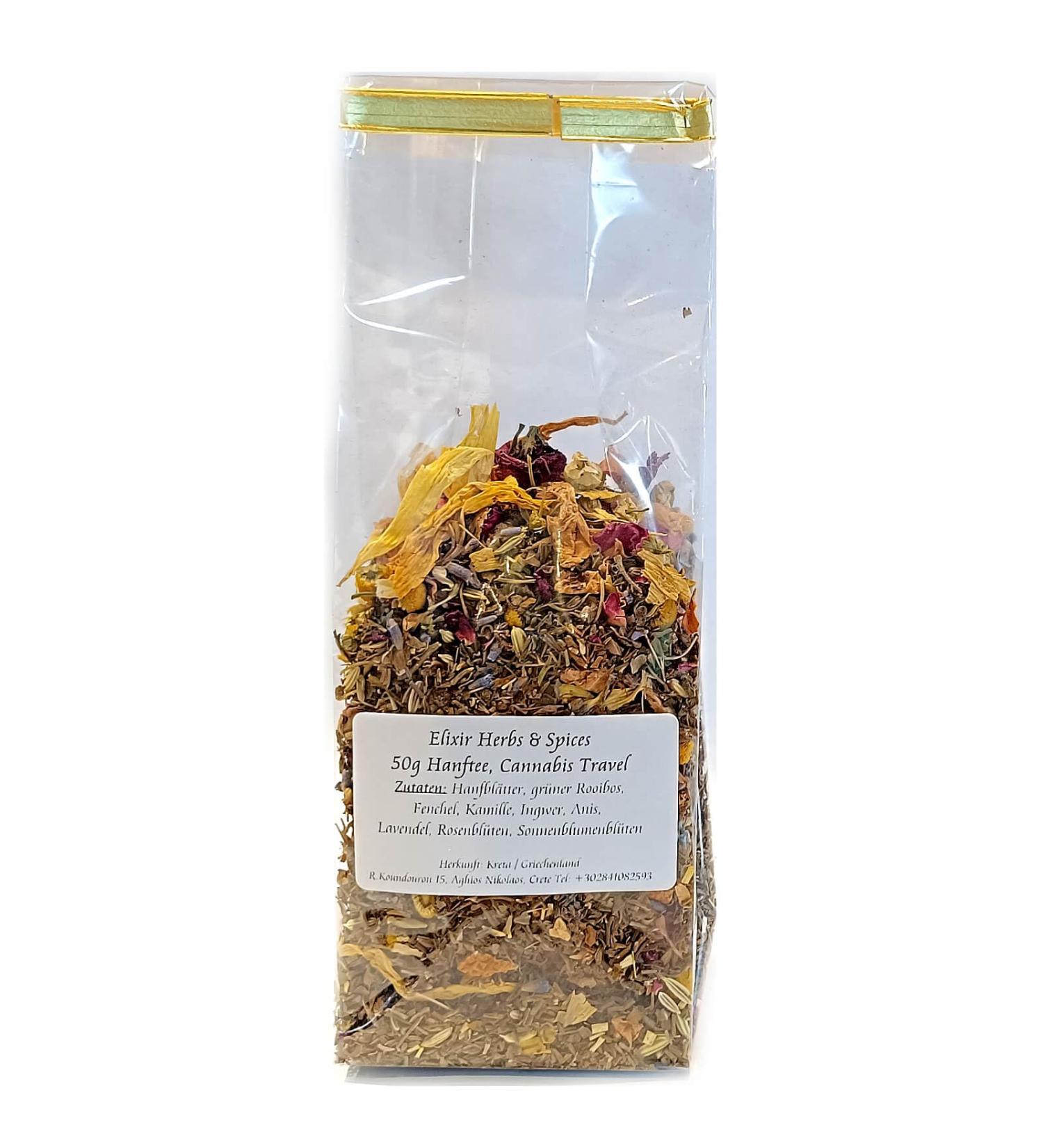  Elixir Herbs & Spices Fine Tea Types of Crete Elixir Herbs & Spices Tea Christmas Tea Ginger Lemon Fruit Tea (Hemp Tea #301) - Buy Online on GoSupps.com