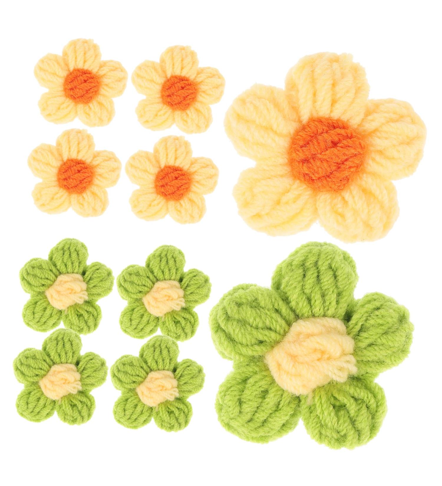 Ipetboom 10pcs Hairpin Accessories Toddler Stuff Flower Embellishments Brooch Ornament Child Earth Tones 1 count (Pack of 1) Assorted Color 1 - Buy Online on GoSupps.com