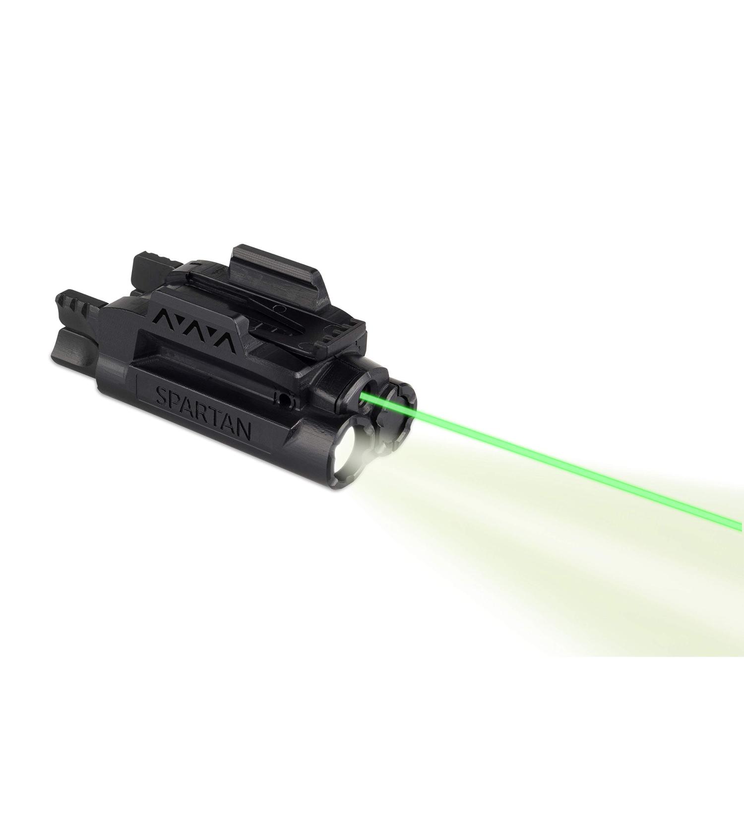LaserMax Spartan Green Laser/Light Combo - Adjustable Rail Mount (SPS-C-G) - Buy Online on GoSupps.com