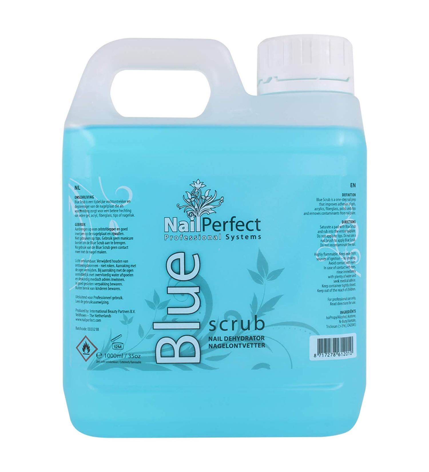 NailPerfect Blue Scrub