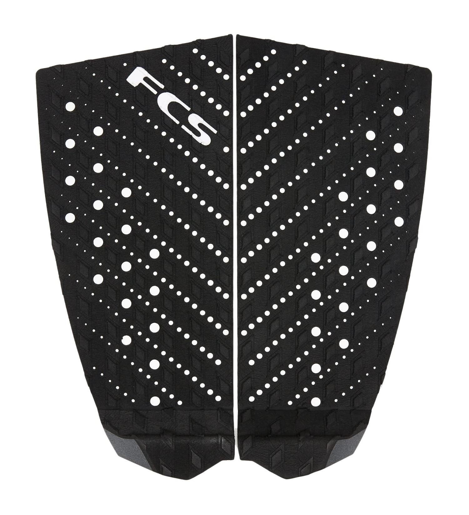 FCS Surf T-2 Traction Pad in Black/Charcoal - Reliable Grip for Surfboards - Buy Online on GoSupps.com