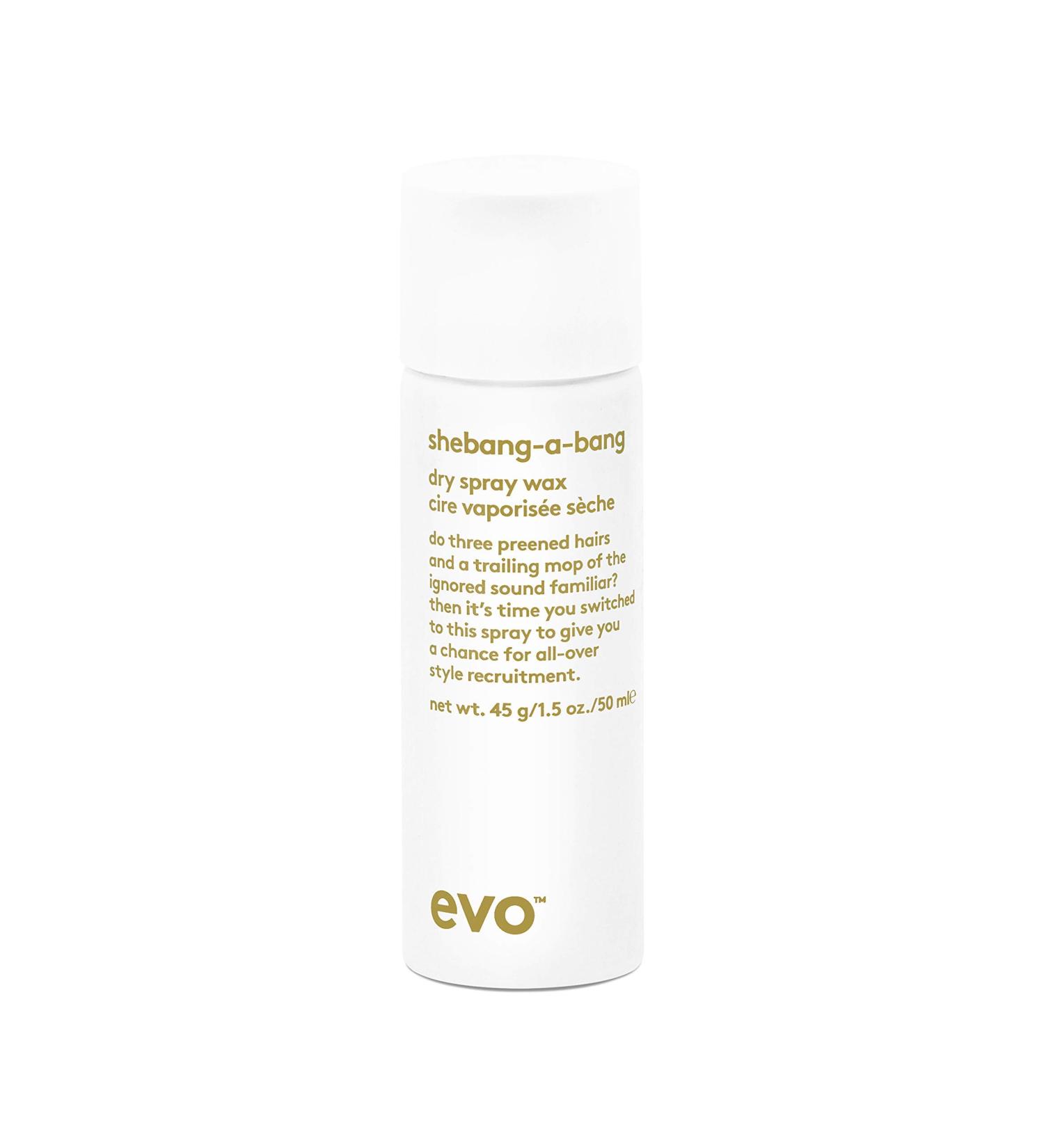 EVO Shebang-a-bang Dry Spray Wax 1.50 Fl Oz - Texture, Flexible Hold, Matte Finish - For All Hair Types (Pack of 1) - Buy Online on GoSupps.com