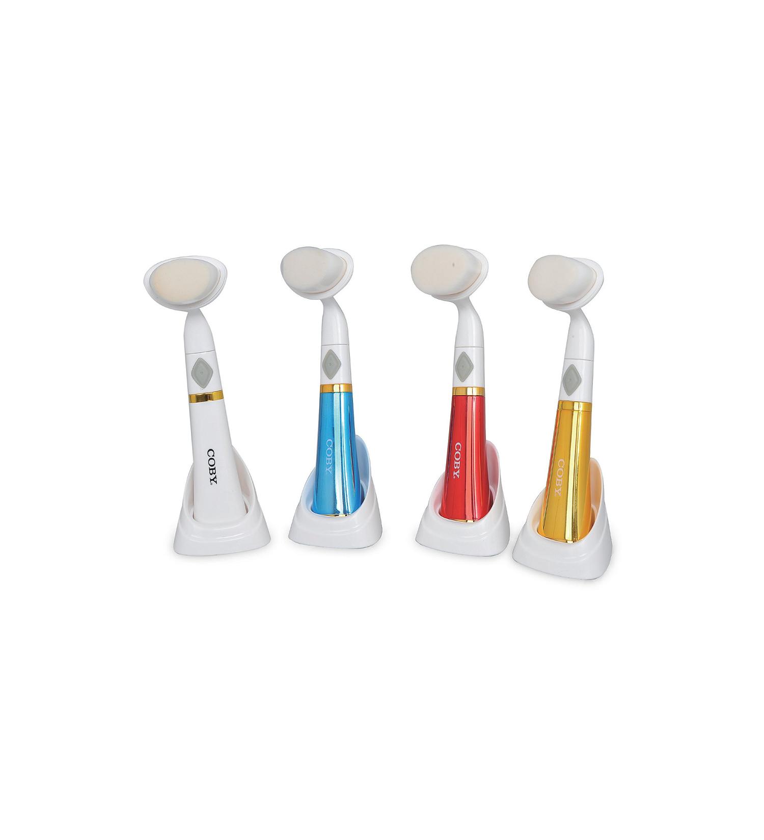 COBY Facial Pore Cleansing Massaging Brush Blue