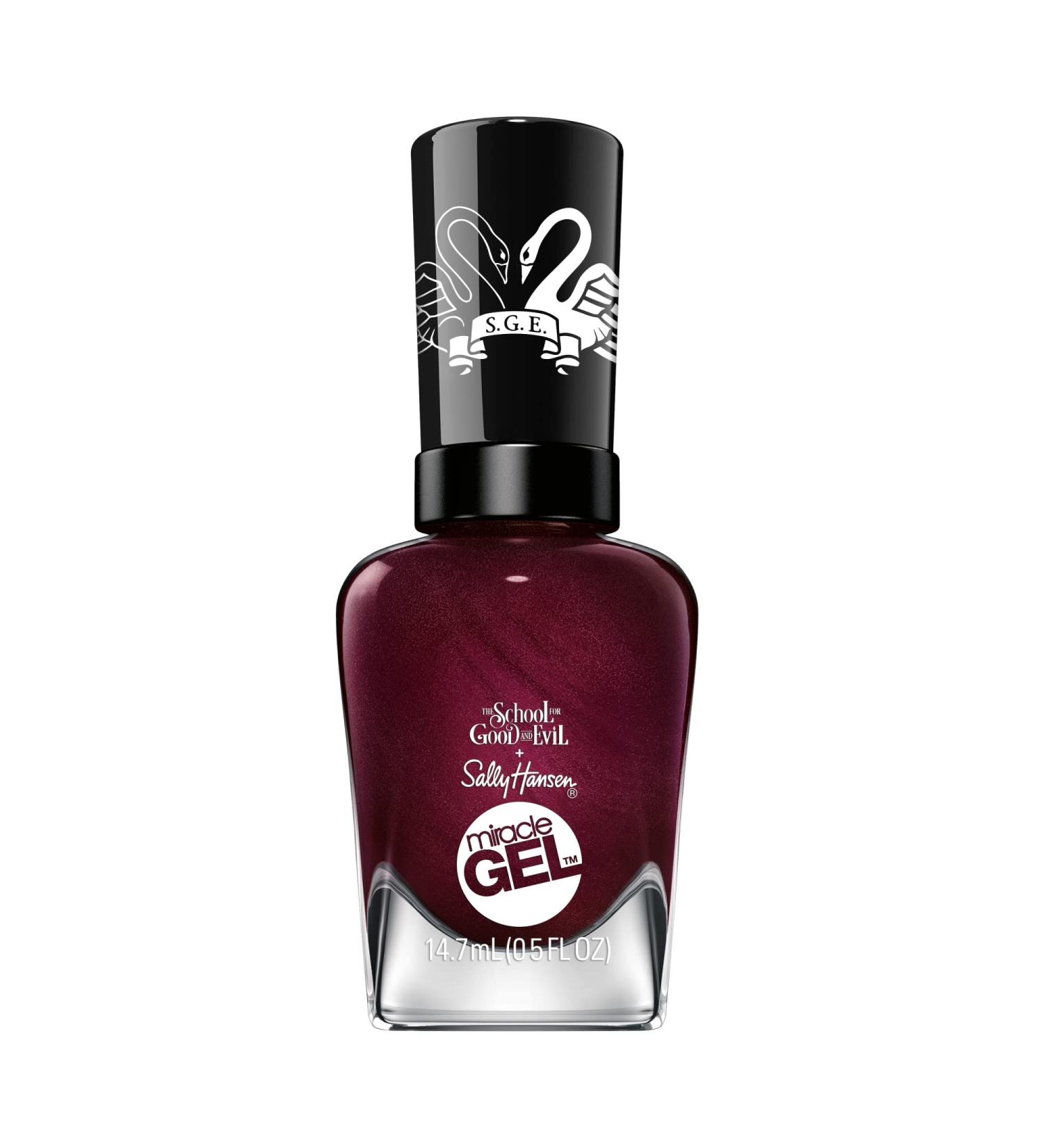 Sally Hansen Miracle Gel x The School for Good and Evil Collection - Better Being Bad - 0.5 fl oz - Long-Lasting Gel Nail Polish - Buy Online on GoSupps.com