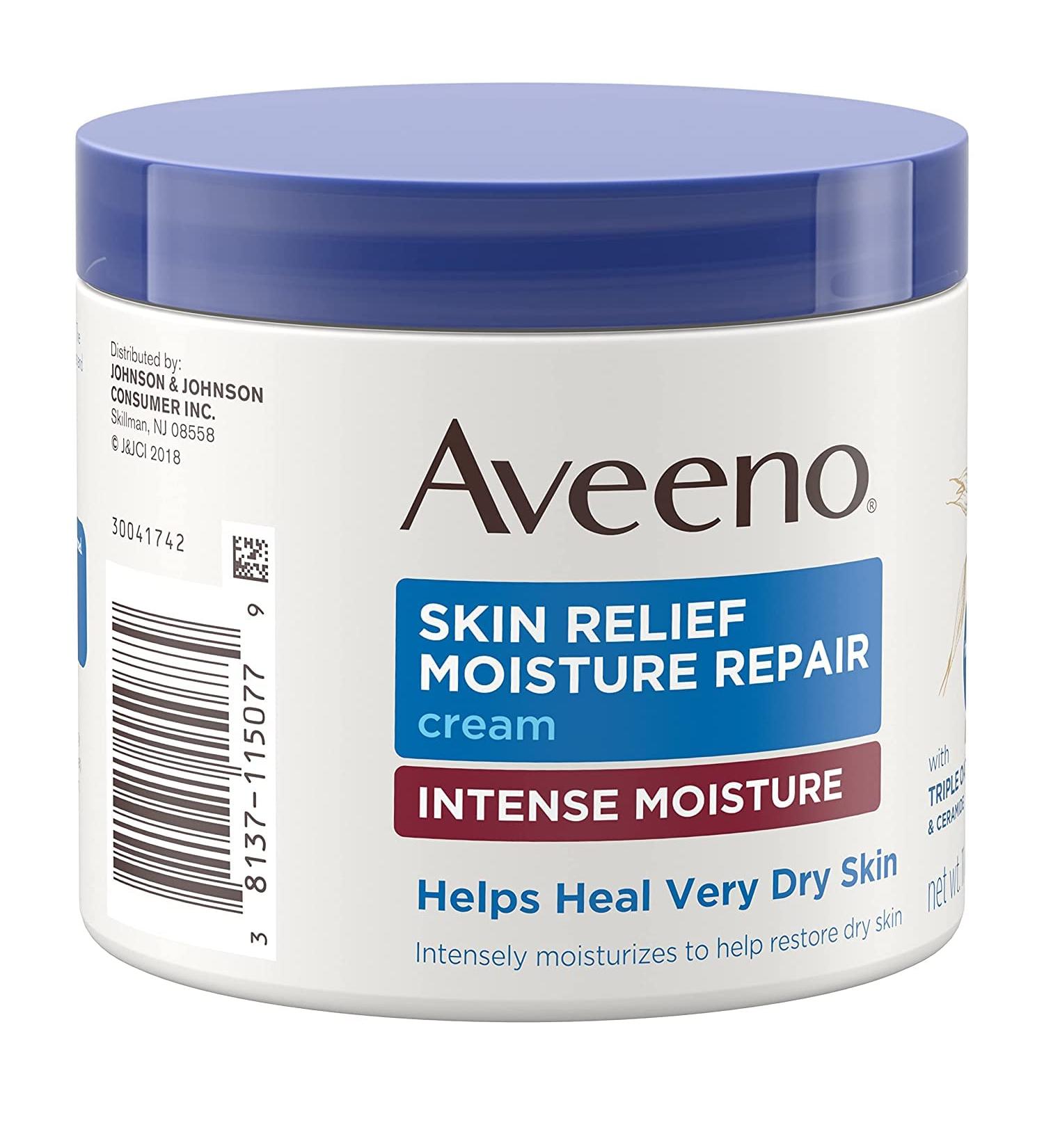 Skin Relief Intense Moisture Repair Cream 2 Pack (11 oz) - Hydrating & Soothing Formula - Buy Online on GoSupps.com
