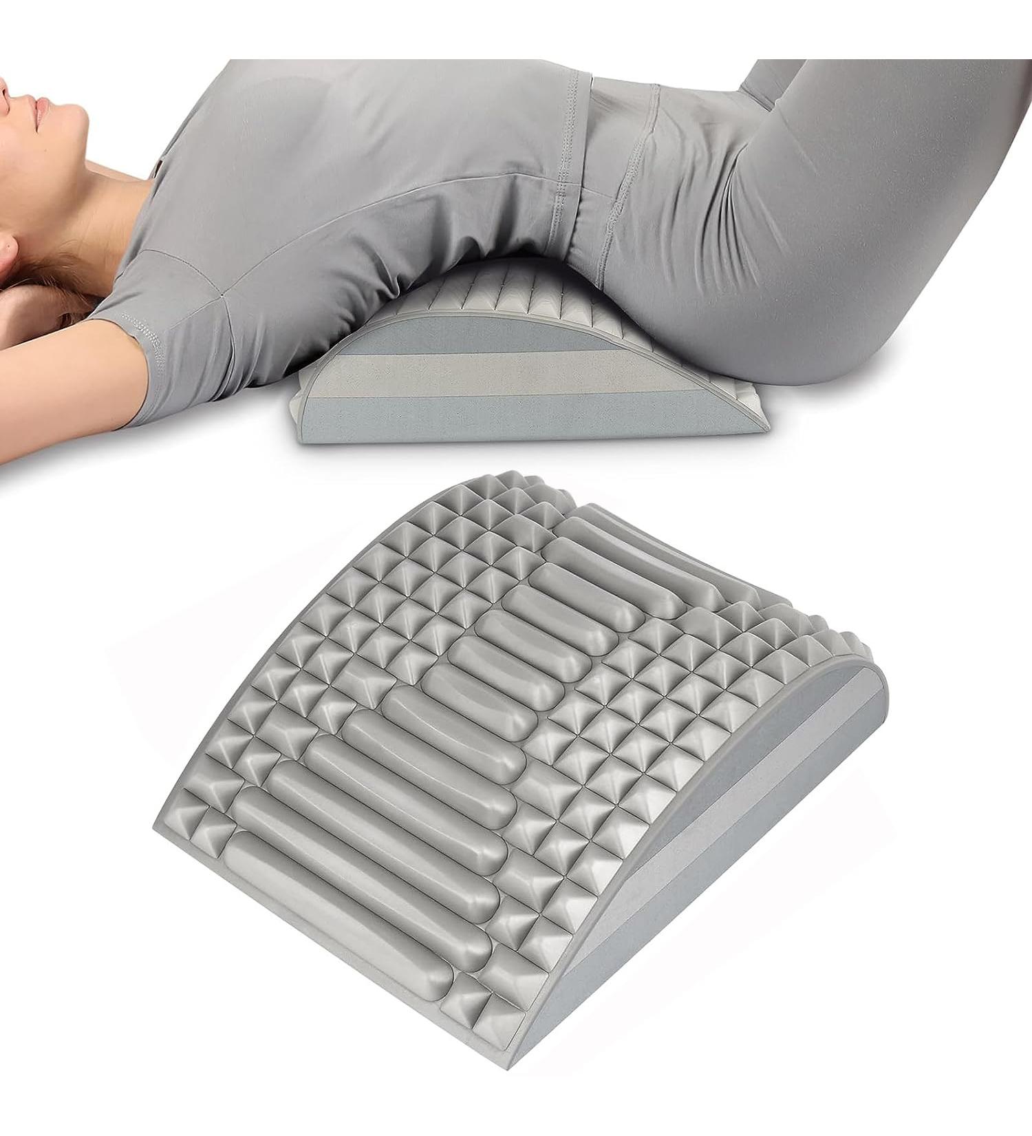 Dongzqan 2-in-1 Neck & Back Extensor - Multi-Stage Vertebral Board for Pain Relief | Back Stretcher & Neck Stretched to Relieve Neck & Back Pain - Buy Online on GoSupps.com