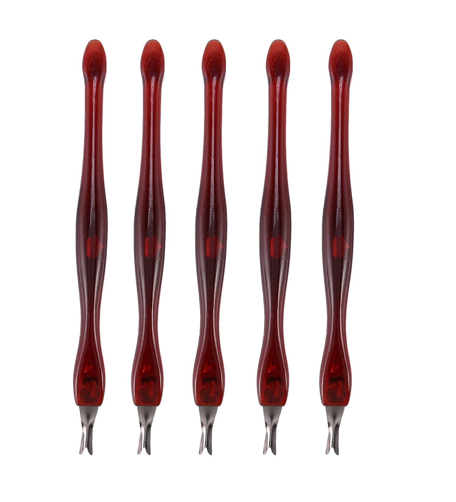Dewedrt 5pcs Fork Trimmer Peeling Knife Nail Art Tool Women Manicure makeup tool - Buy Online on GoSupps.com
