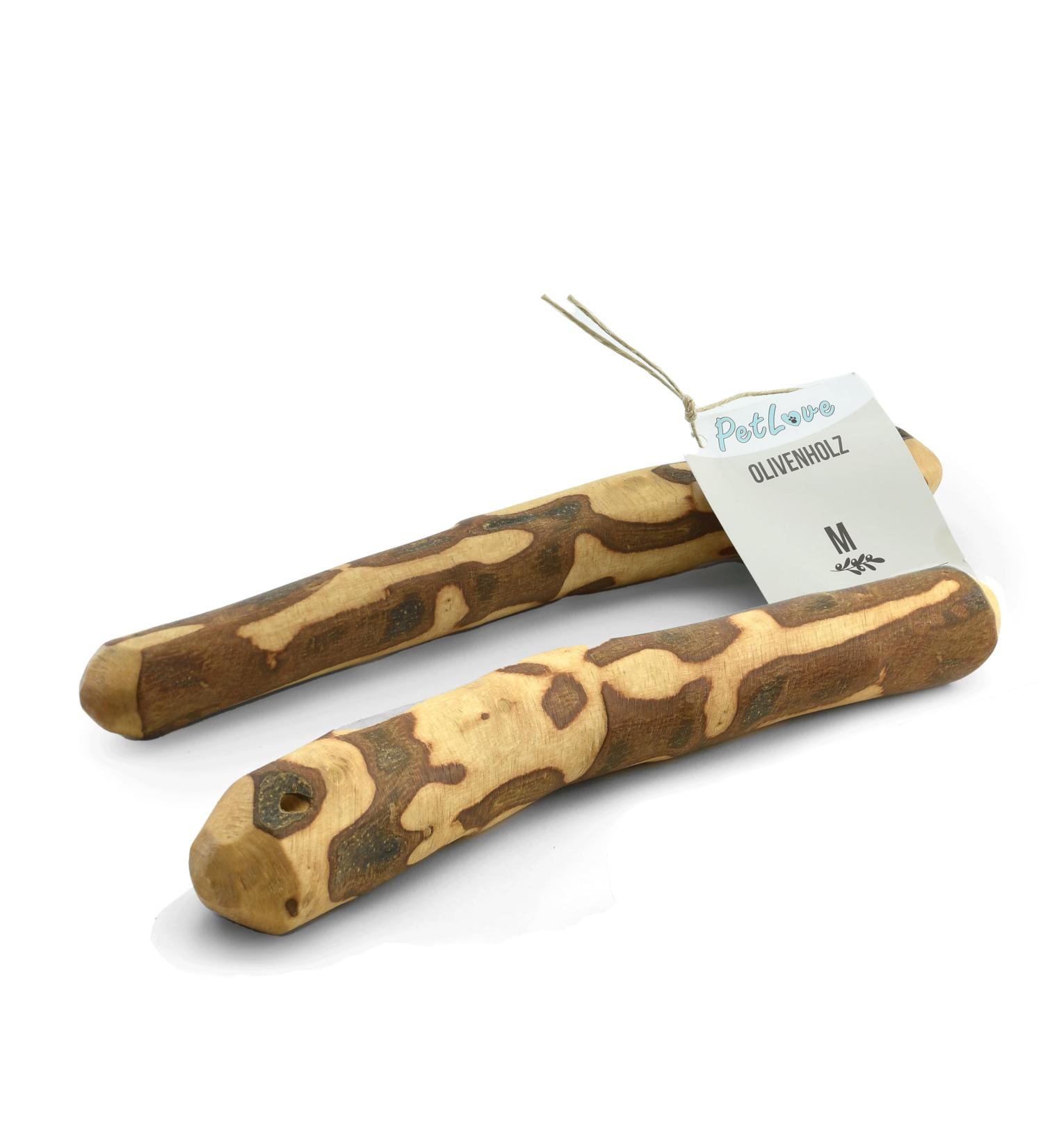 Petlove Chewing Wood for Dogs | Olive Wood Chew Toys | Dental Care & Play | Medium & Large Dogs | 2 Pack - Buy Online on GoSupps.com