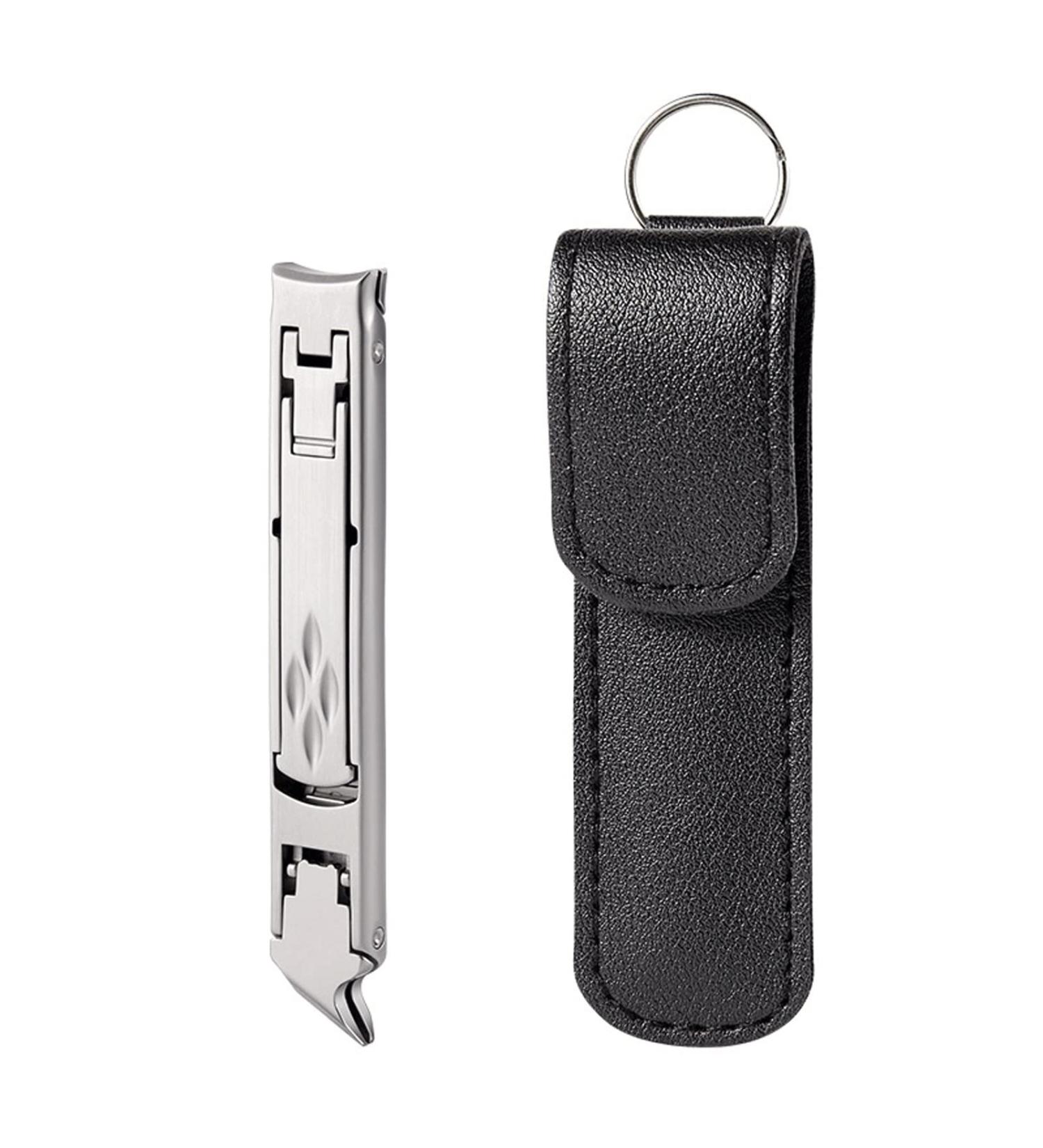 SVAASA Nail Clippers Nail Clippers Large Anti-Splash Stainless Steel Large Opening Nail Clippers Home Portable Manicure Nail Clippers - Buy Online on GoSupps.com