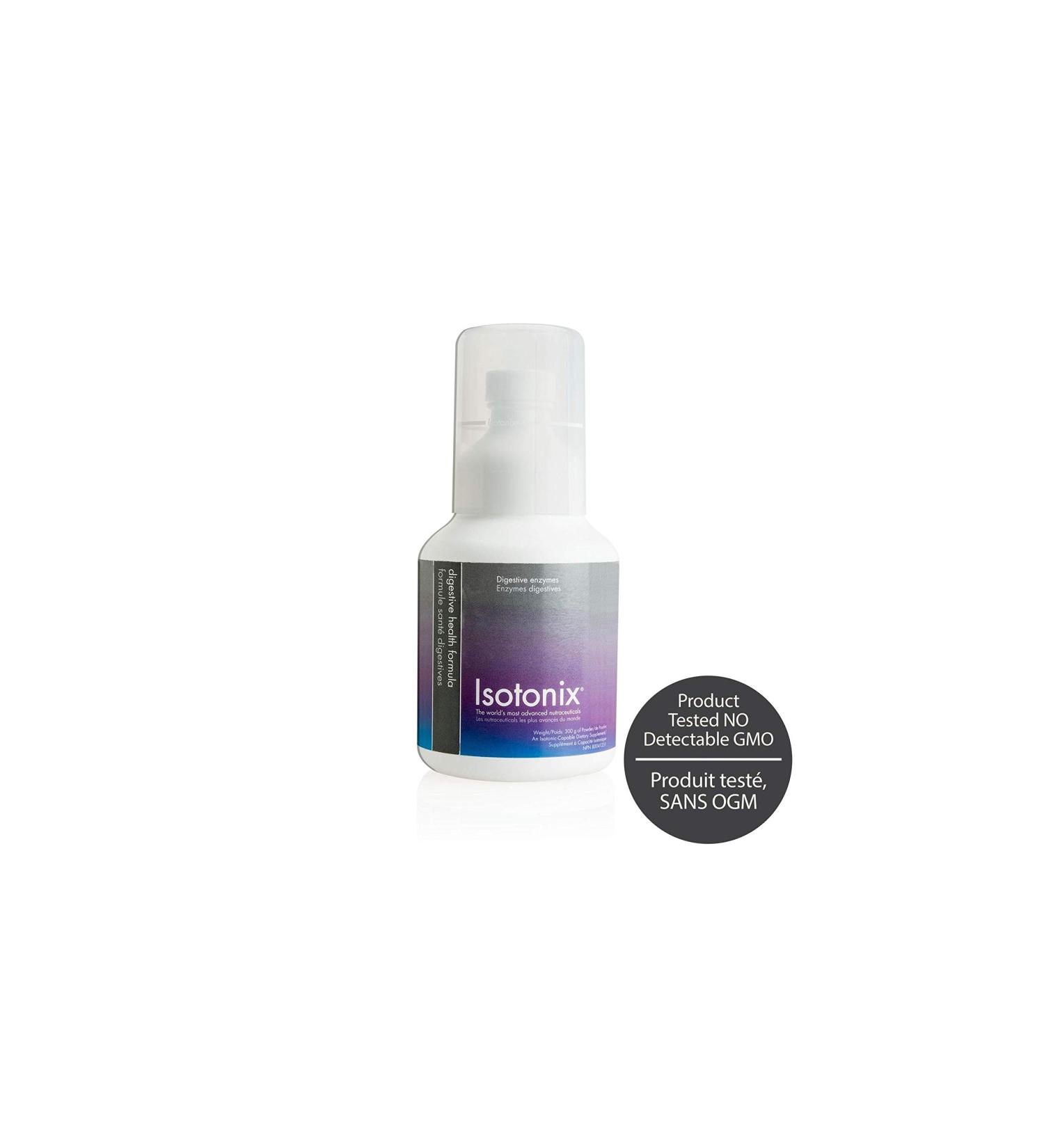 Isotonix Digestive Health Formula Contains a Digestive Blend of Amylase Protease Cellulase Lactase Maltase Sucrase and Lipase Enzymes Fast Absorption of Nutrients No Binders or Fillers Great Tasting Market America (90 Servings)
