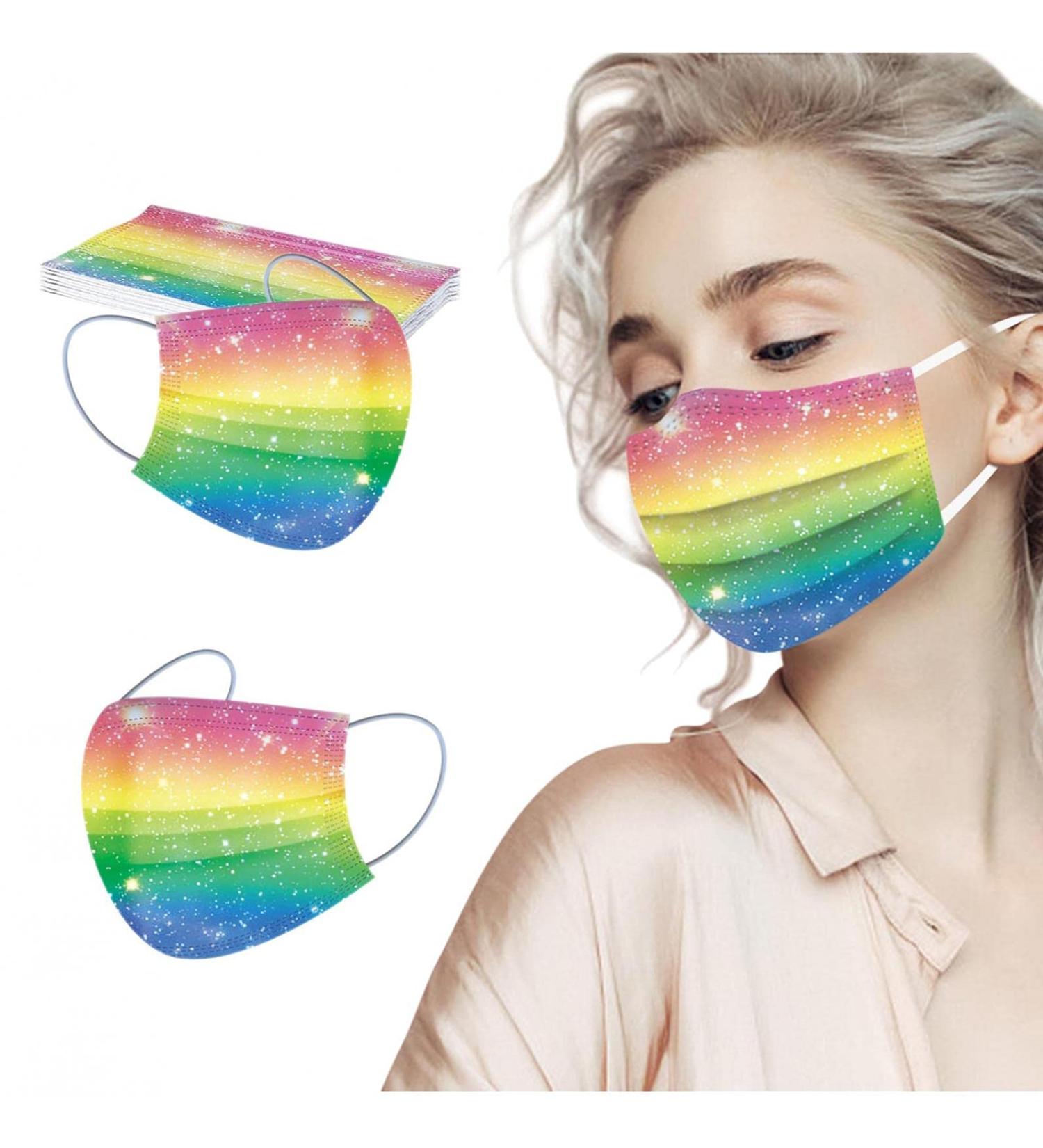 3 Ply Disposable_Face_Mask with Halloween Cute Pattern Design Comfortable Covers Suitable For Adults Outdoor Use Protection - Buy Online on GoSupps.com