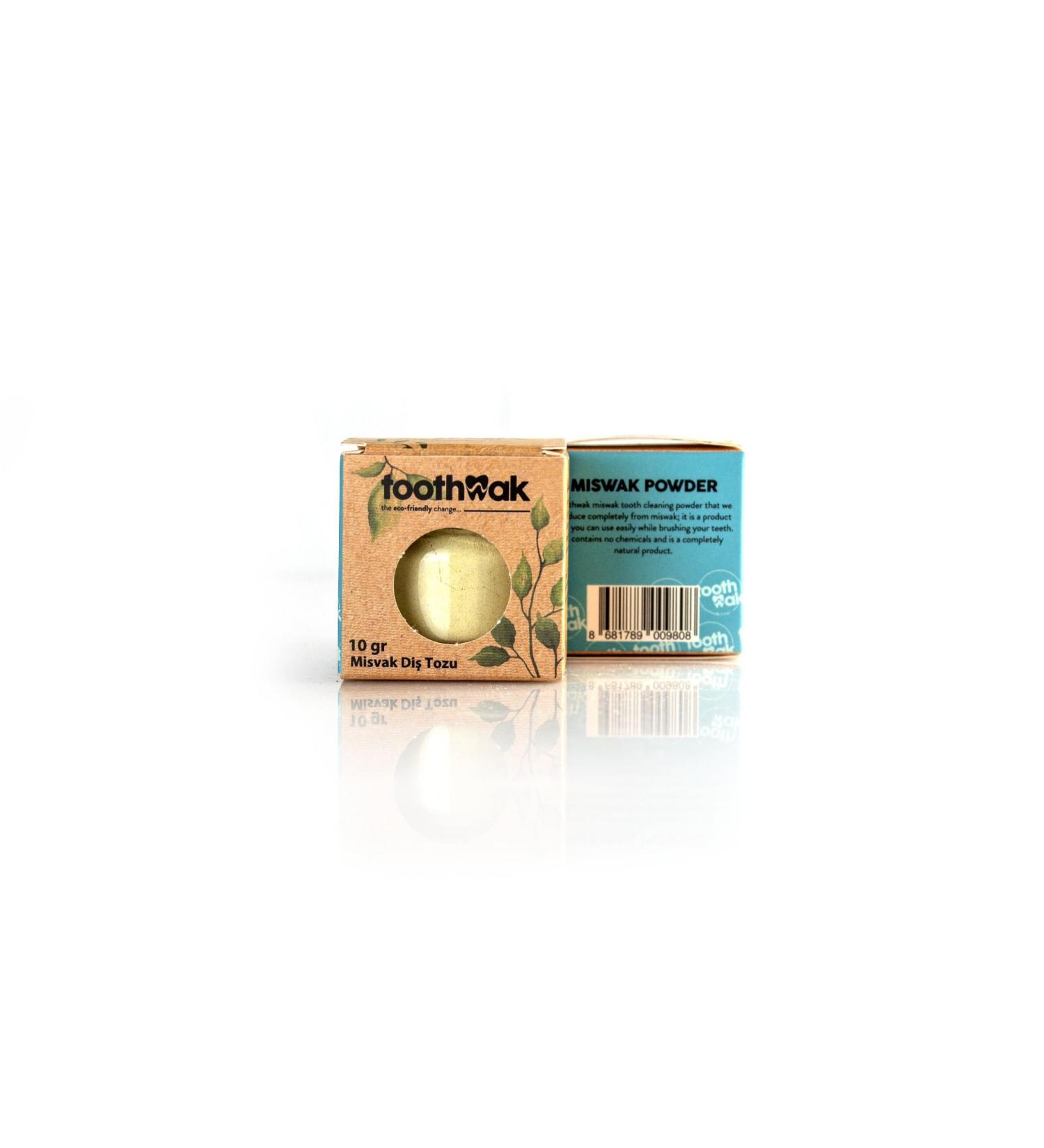 Toothwak 100% Natural Miswak Powder with Minerals for Clean and White Teeth - Pack of 1 - Buy Online on GoSupps.com