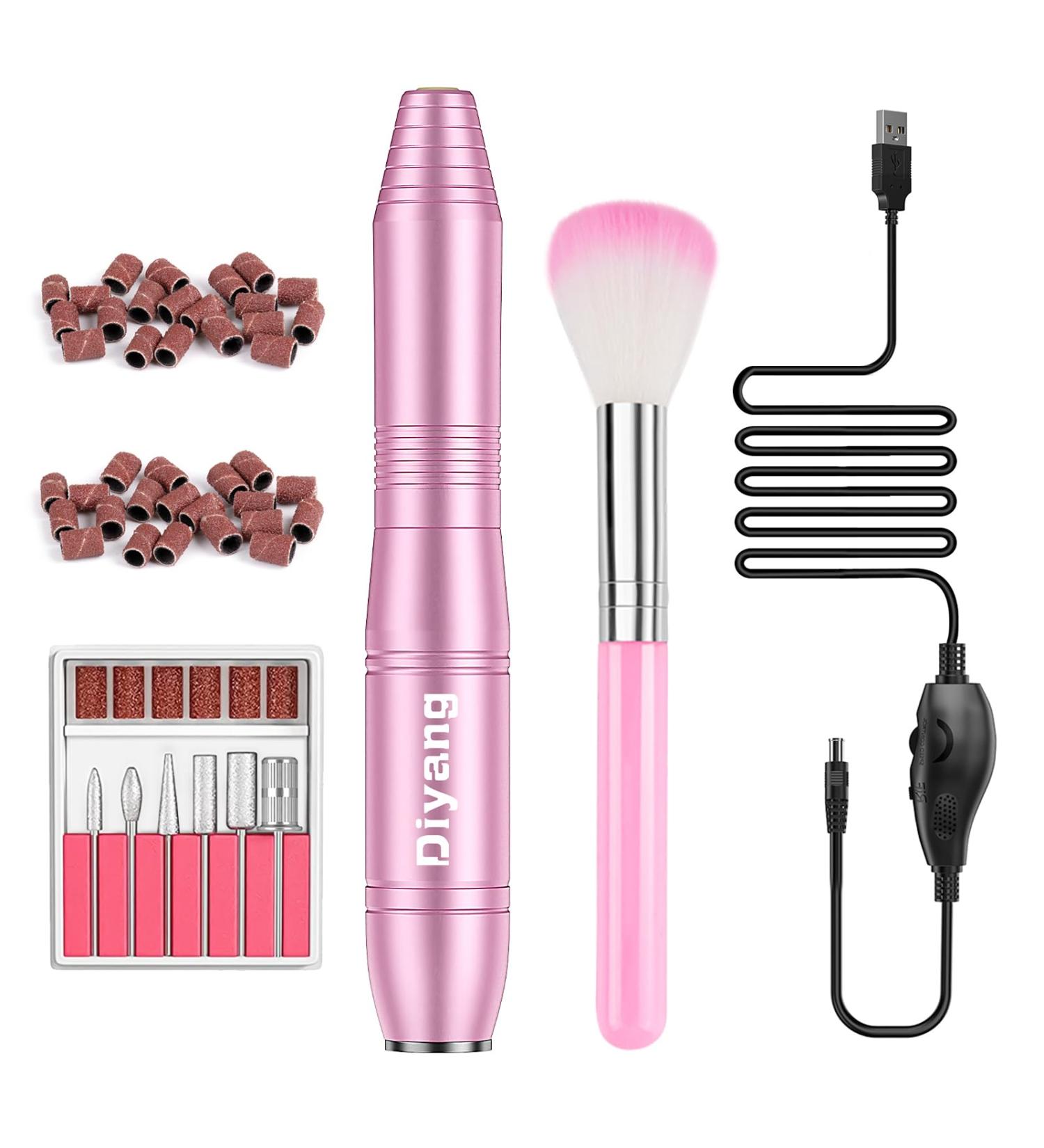 Buy Diyang Portable USB Electric Nail Miller | Professional Manicure Tool | Perfect Christmas Gift for Girls - Buy Online on GoSupps.com