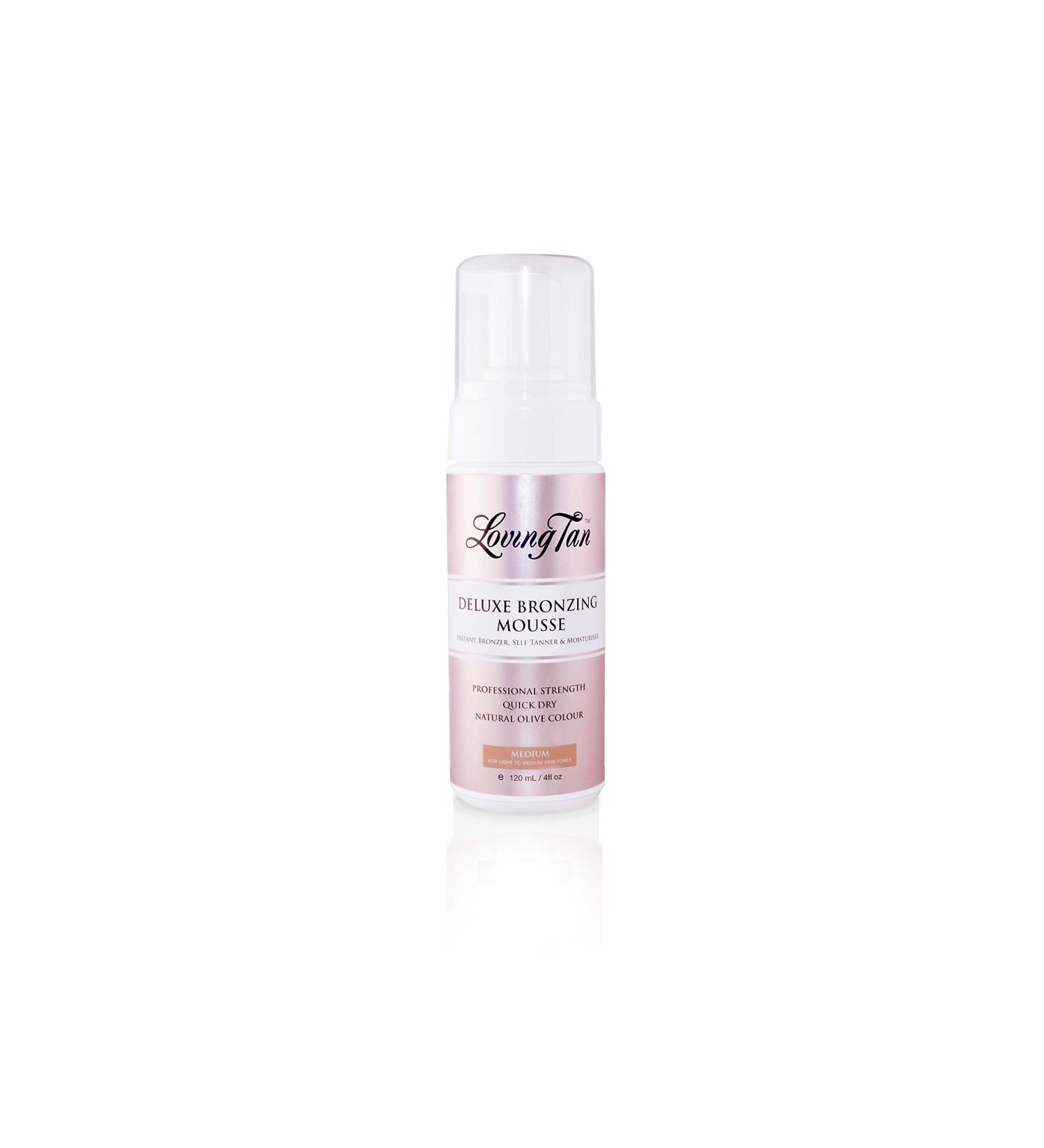 Loving Tan Deluxe Bronzing Mousse - Medium | Get a Natural and Sun-Kissed Glow - Buy Online on GoSupps.com