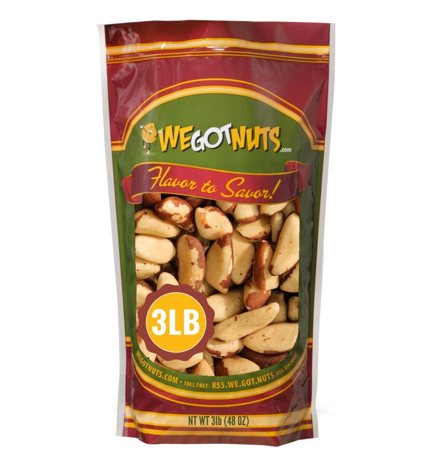 Roasted Salted Brazil Nuts (3 LB)