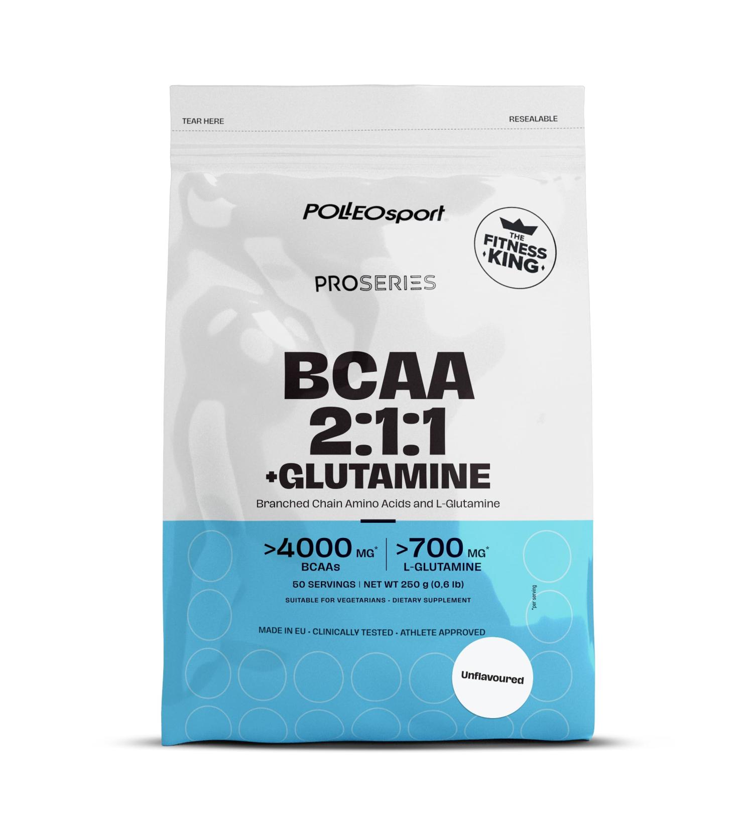 Proseries Glutamine & BCAA 250 g (Unflavoured)
