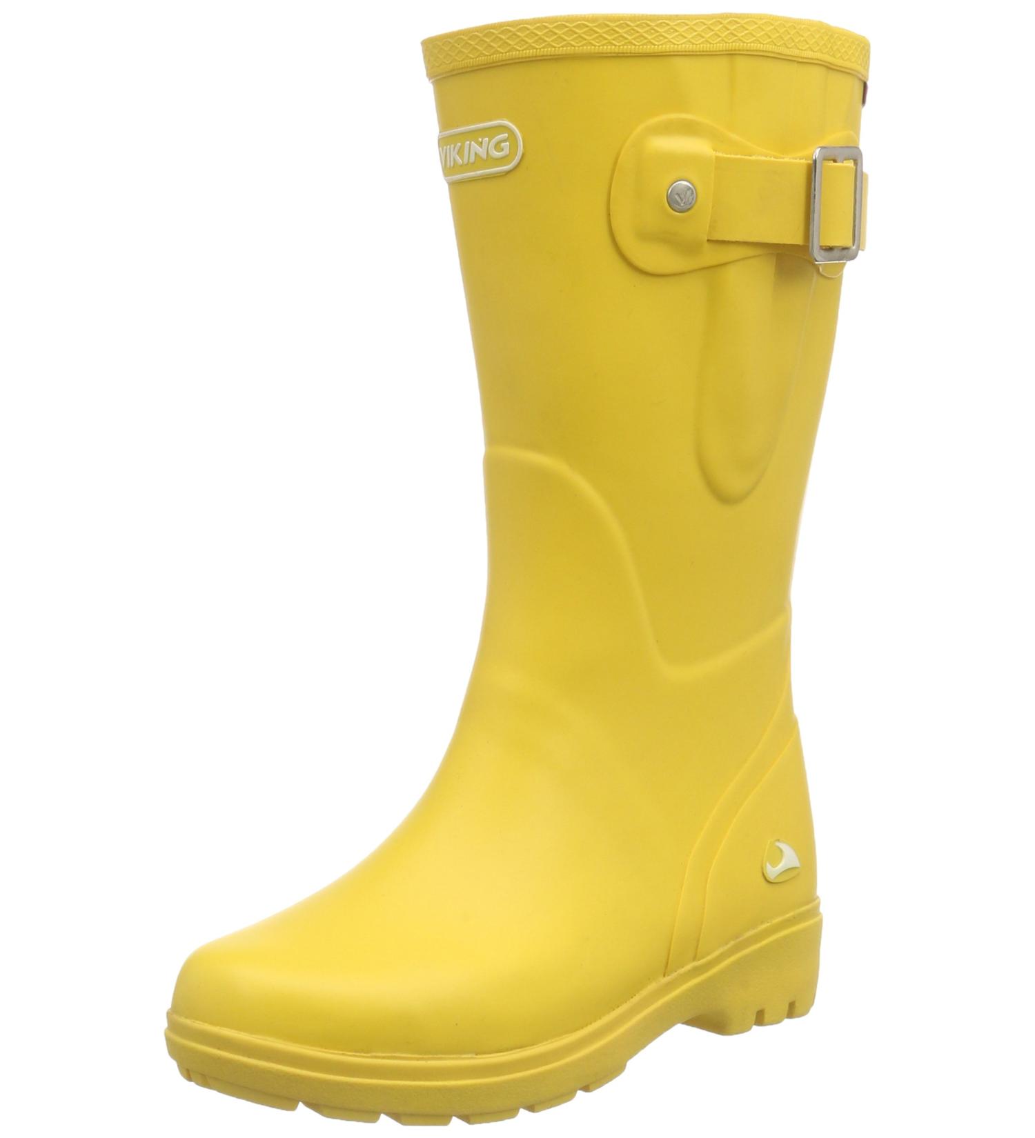 Viking Girls Mira Jr Wellington Boots Yellow 32 EU Yellow