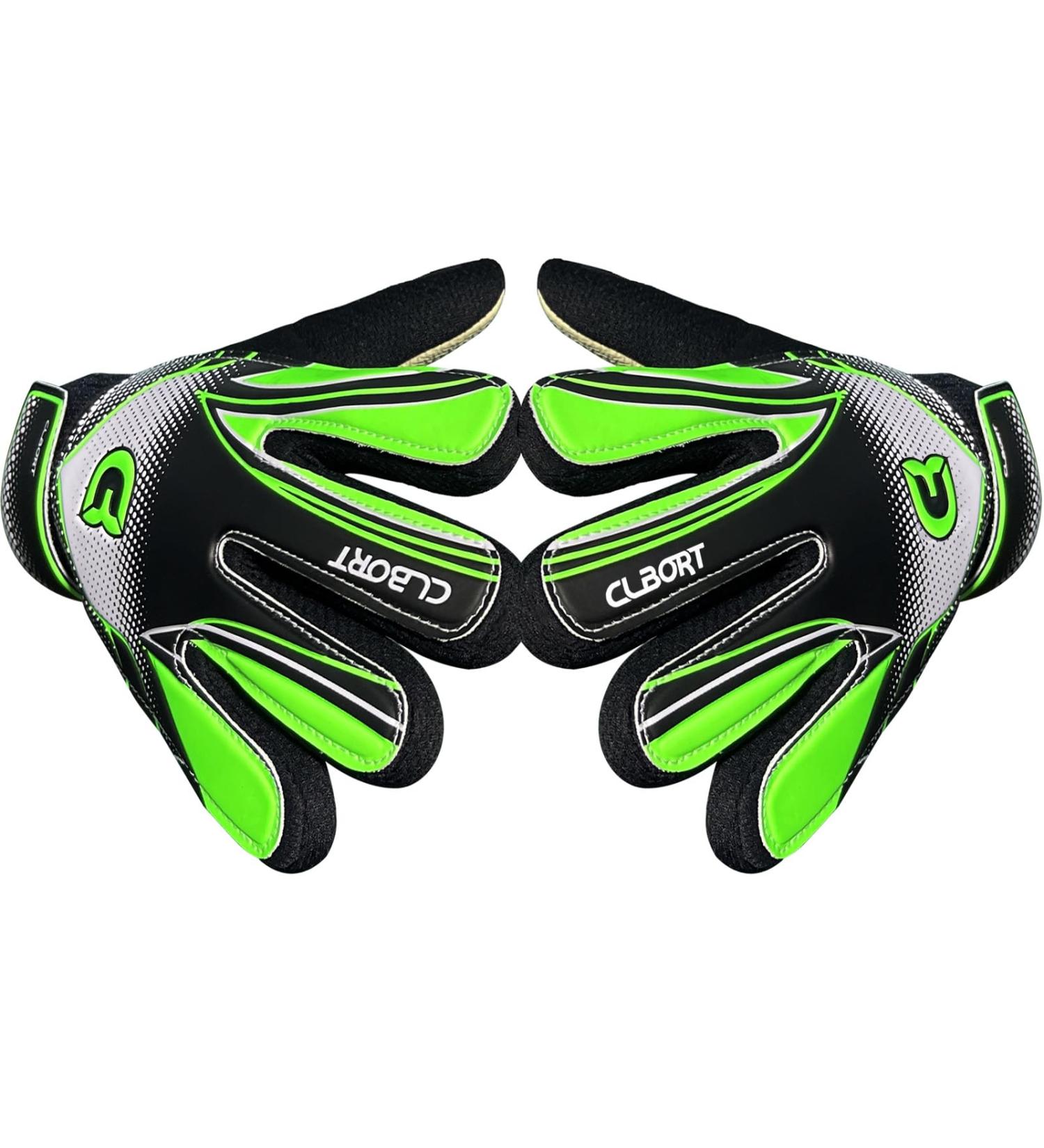Clbort Children's & Adolescent Football Goalkeeper Gloves - Super Hold Double Protection Portable - Ideal for Young Keepers - Buy Online on GoSupps.com