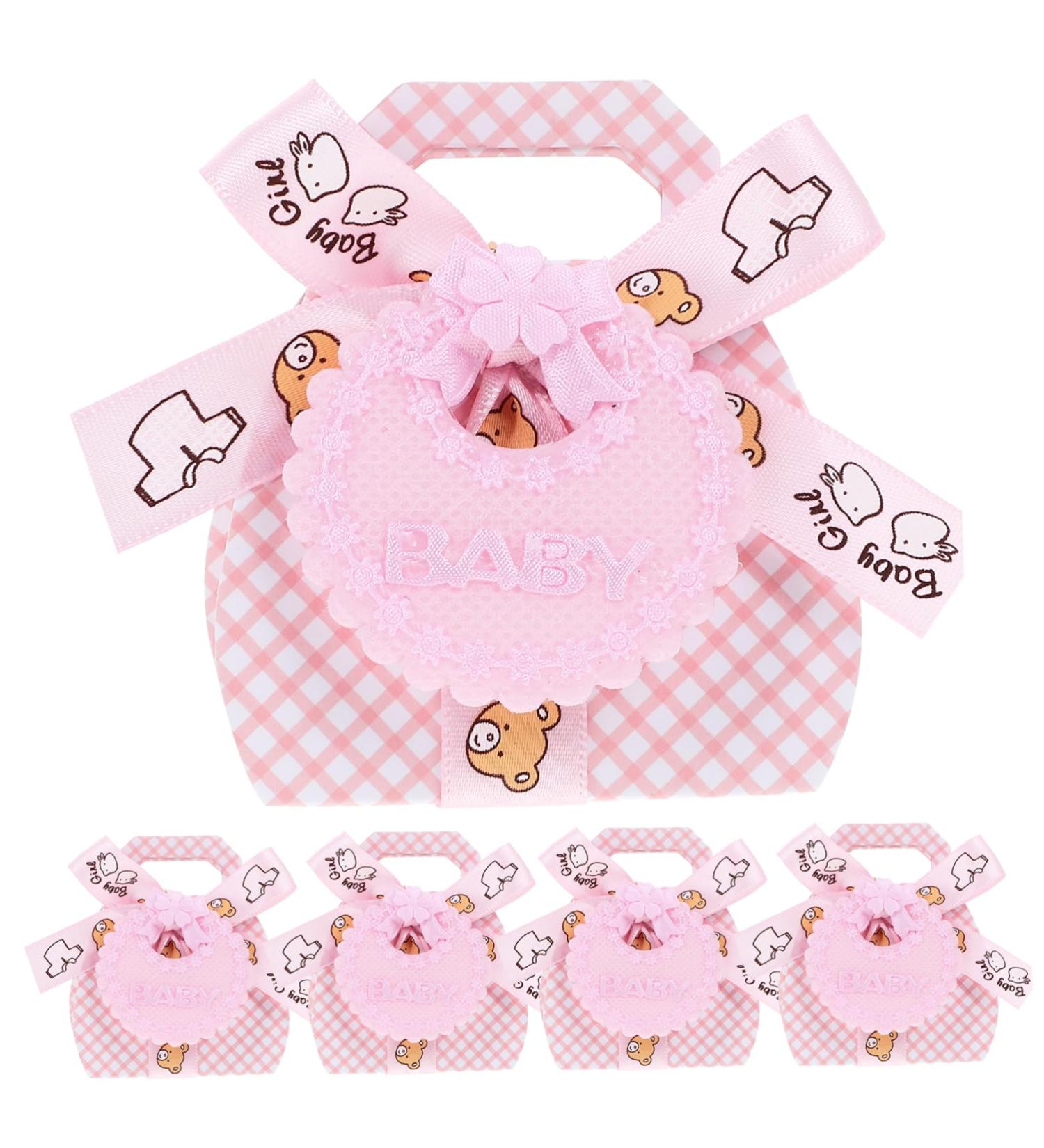Alipis 12pcs Packing Boxes Party Candy Jars Wedding Candy Boxes Treat Boxes Cookie Boxes Biscuit Boxes Wedding Supplies Small Favor Boxes Decor Baby Non-woven Fabric Small Candies Gift Pink 6.5x3.8x8cm - Buy Online on GoSupps.com