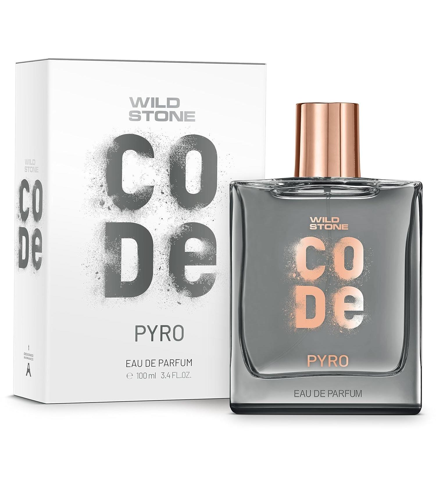 WI.LD ST.ONE CO.DE Py.ro Eau De Parfum For Men 100Ml|Bold Intense & Vibrant Fragrance| Luxury Men Perfume With Long Lasting Aroma Scented Spray - Buy Online on GoSupps.com