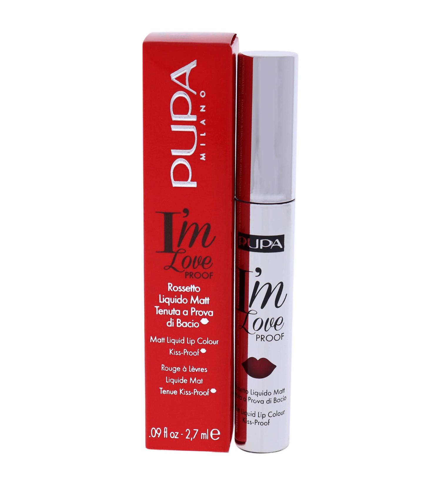 Im Loveproof Liquid Lipstick n.011 Kiss Me Red | Long-Lasting Vibrant Color - Shop Internationally! - Buy Online on GoSupps.com