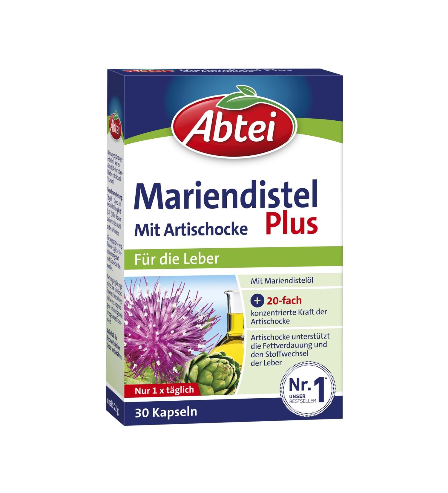 Abbey of the Distulum Plus - Artichoke Liver Support Fat Digestion Aid Lab-Tested 30 Capsules for Digestive Health - Buy Online on GoSupps.com