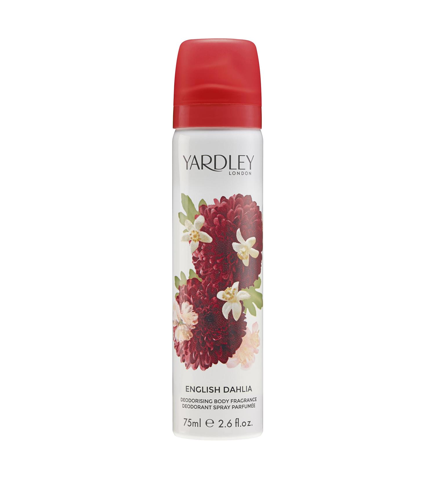 Yardley London English Dahlia Body Spray 2.6 oz for Women - Buy Online on GoSupps.com