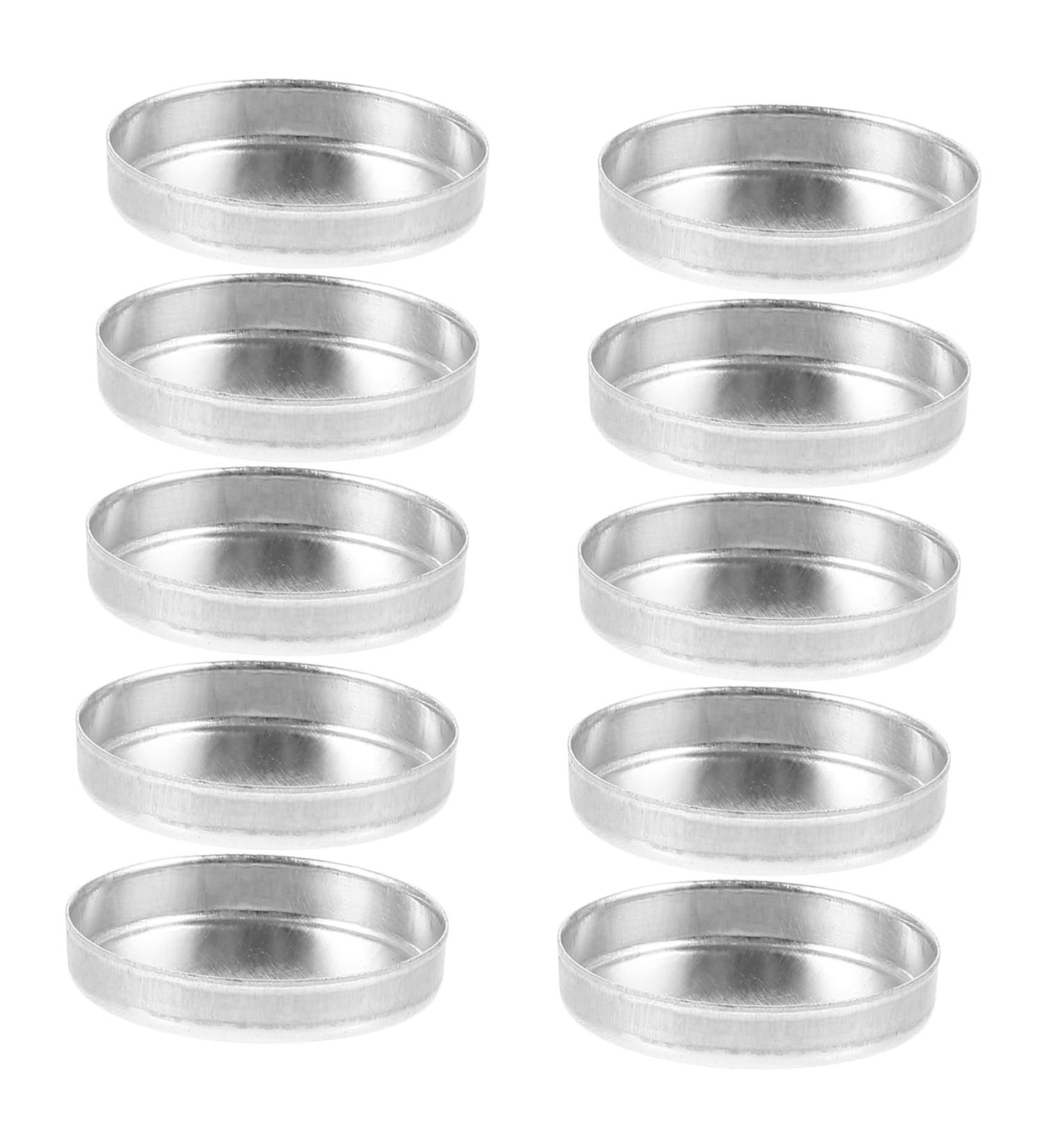 LIFKOME Lot de 10 Plateaux Cosm tiques Vides 20mm Aluminium Compact pour Maquillage DIY Femme Utilisation Voyage Godets Ronds de Fard Paupi res - Buy Online on GoSupps.com