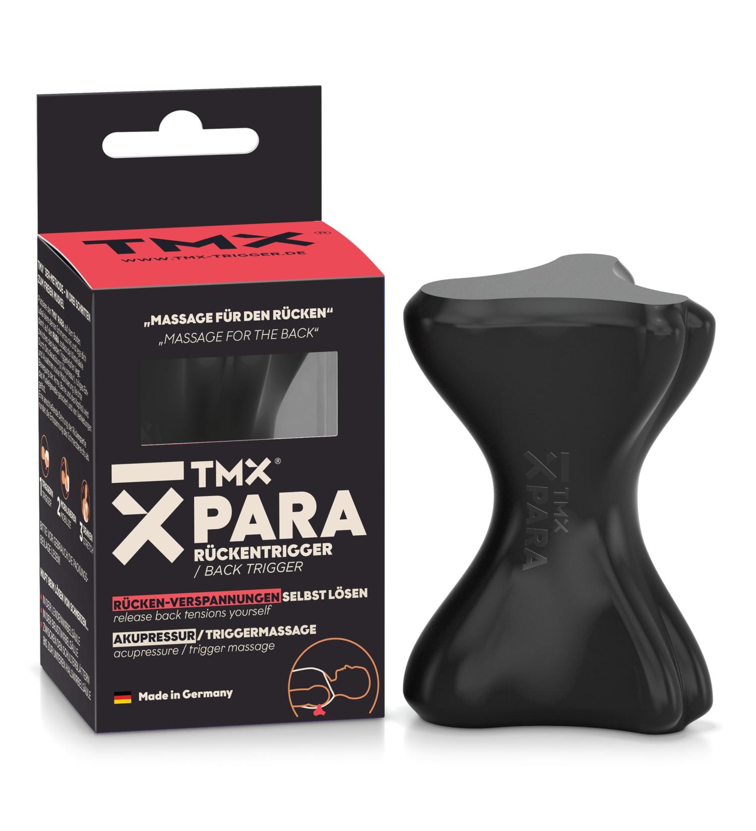 TMX Para-Back Triggers | Double Acupressure Trigger for Back Pain Relief | Made in Germany - Self-Treatment for Thoracic & Lumbar Spine Tension - Buy Online on GoSupps.com