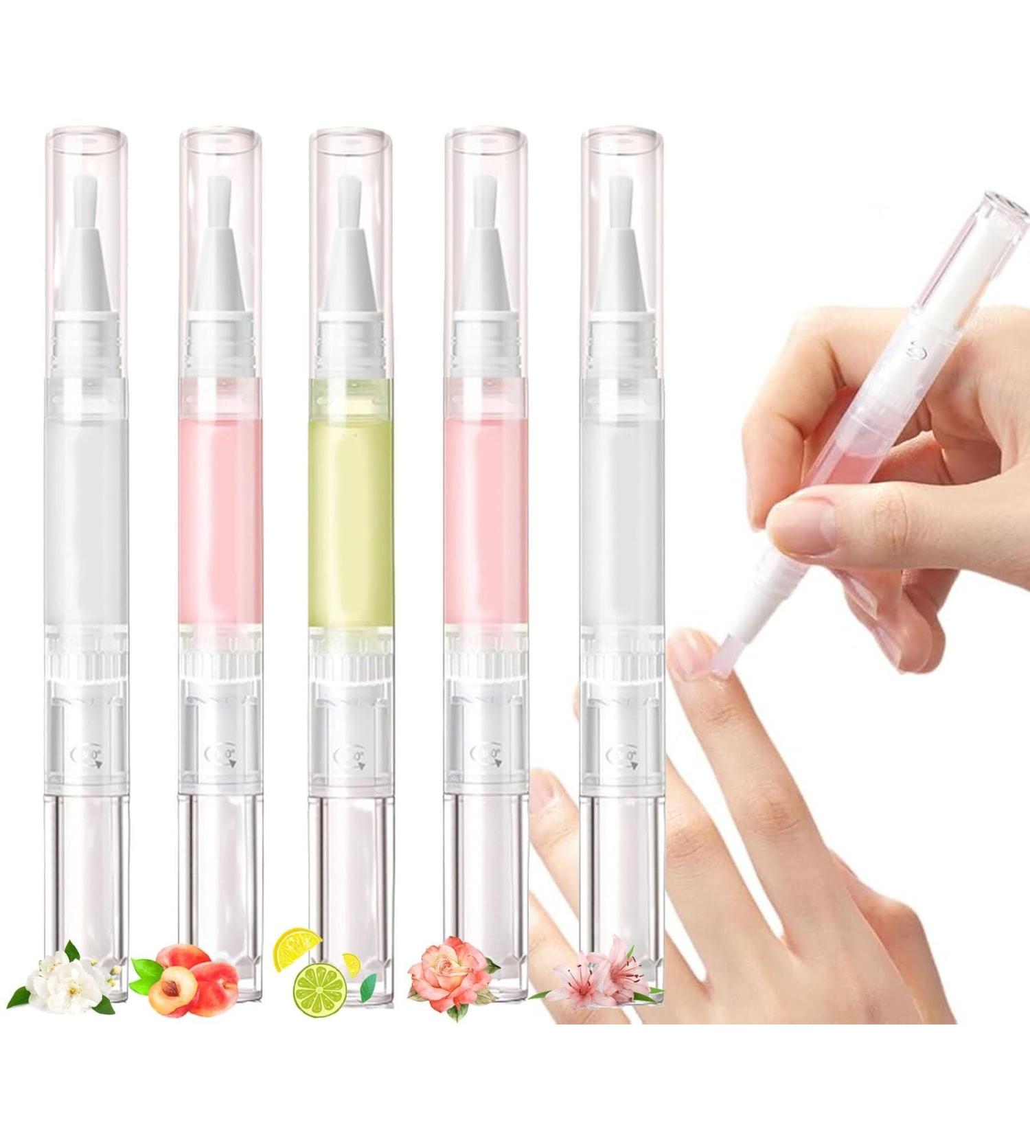 Stylo huile de croissance des ongles applicateur for huile de cuticules huile de croissance des ongles huile for la croissance et la force claircit le soin des ongles (Color : 5pcs) - Buy Online on GoSupps.com