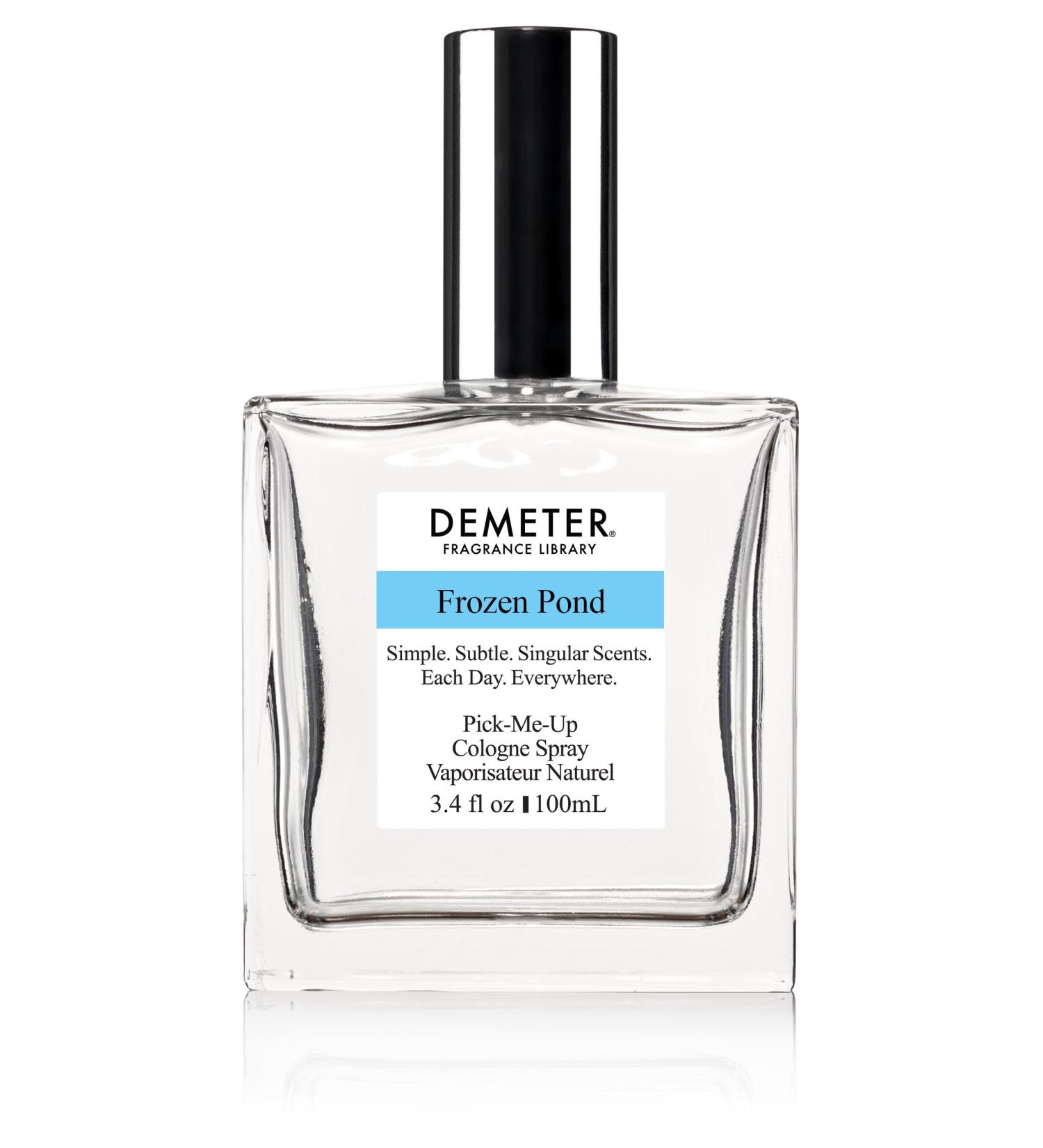 DEMETER Fragrance Library 3.4 oz Cologne Spray - Frozen Pond Frozen Pond 3.4 Fl Oz (Pack of 1)