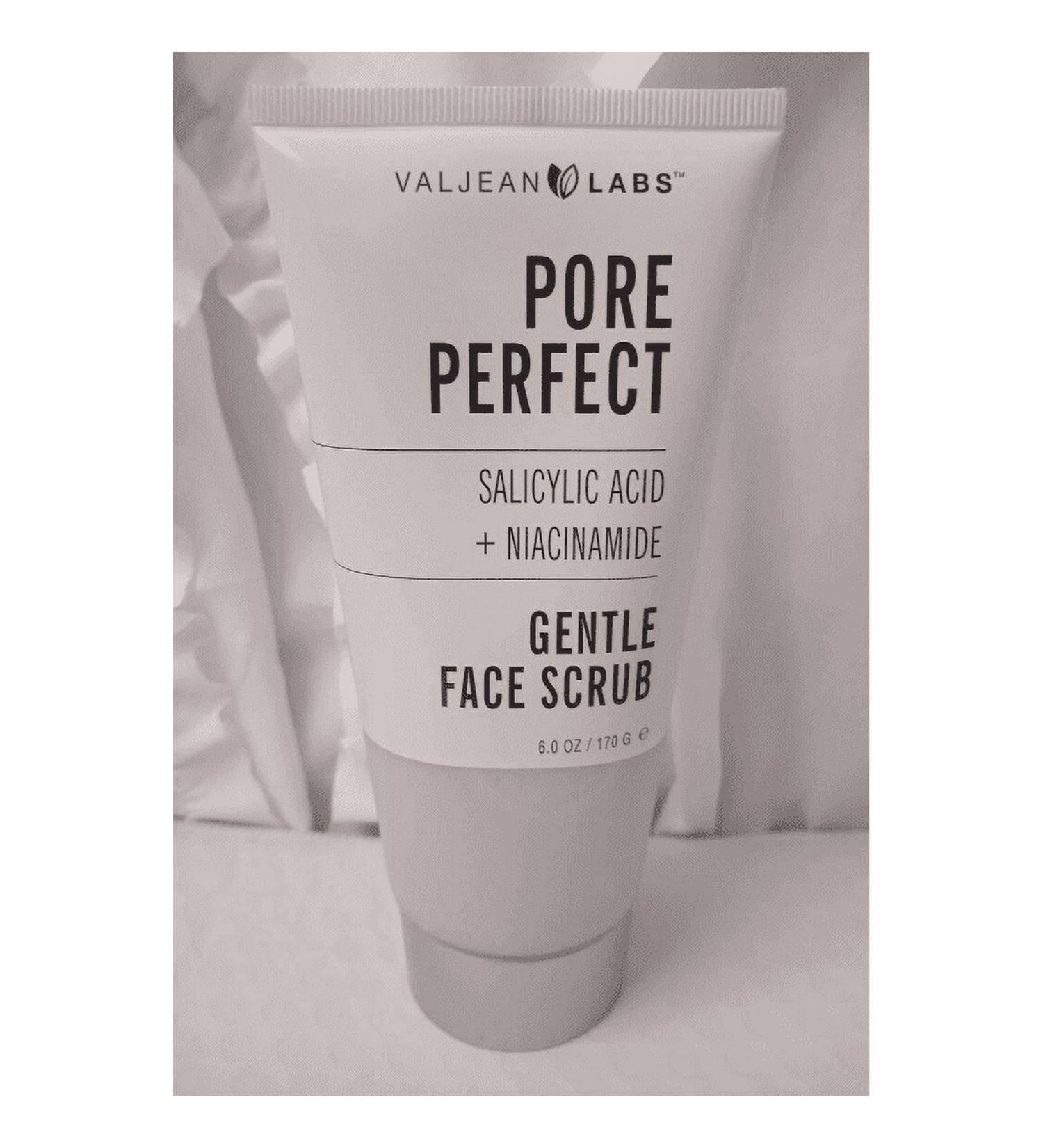 Pore Perfect Gentle Face Scrub Salicylic Acid and Niacinamide 6 oz