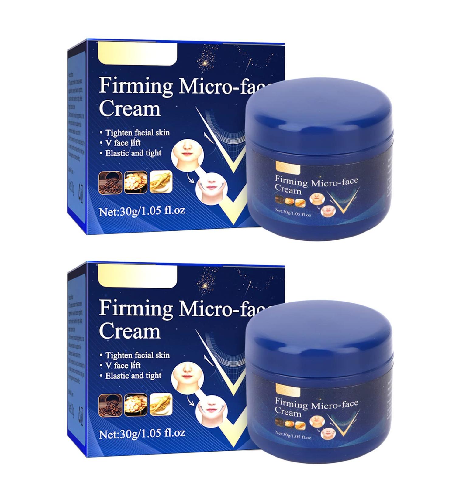  KENANLAN 2 Pcs V Shape Lift Cream Skin Tightening Facial Contour Reshaping Enhance Muscle Masseter Slimming Face Cream 1.1oz - Buy Online on GoSupps.com