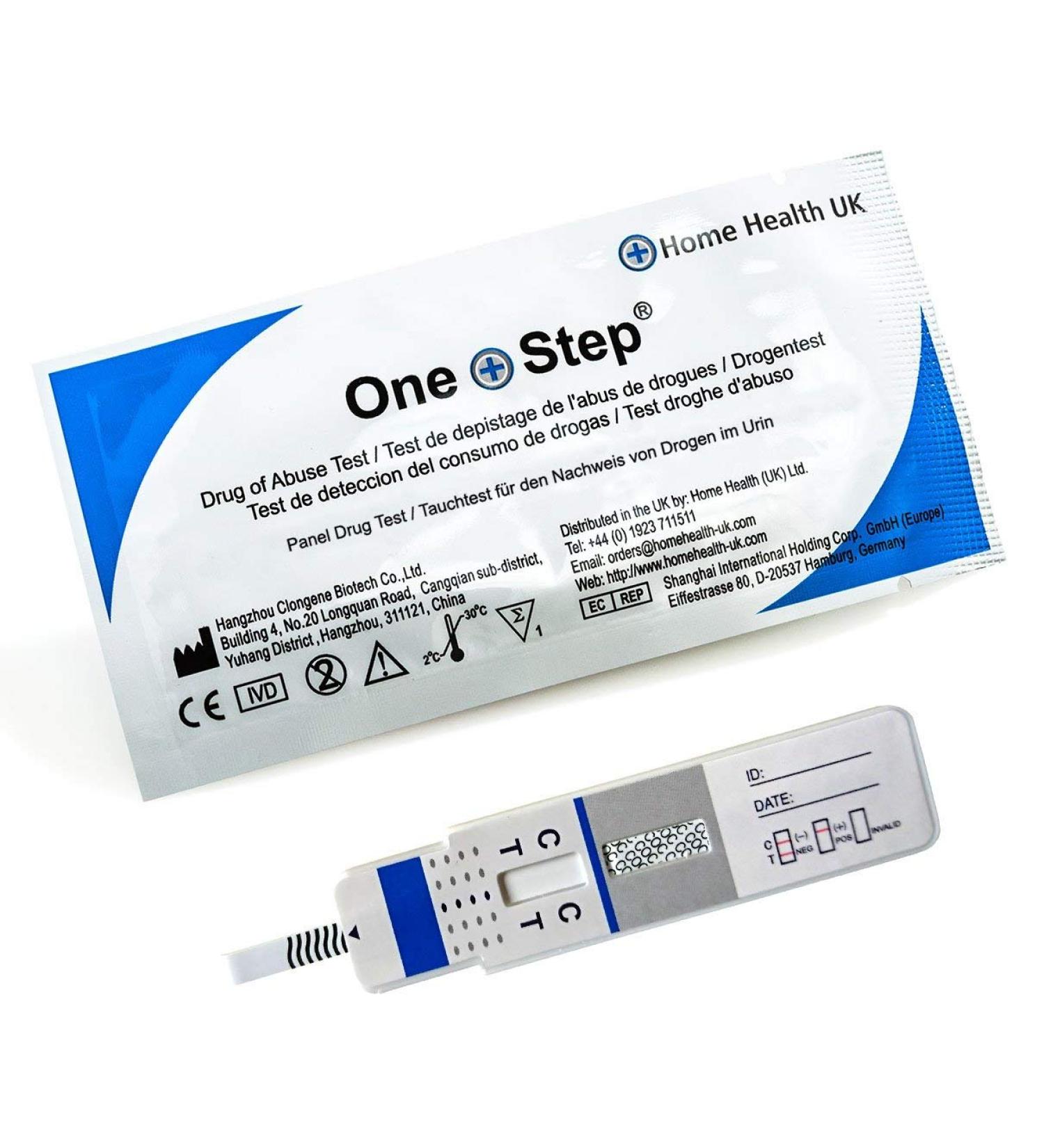 5-Pack Cocaine Drug Testing Kits - 100ng/ml Sensitivity - Urine Test for Coke, Crack, Charlie - One Step - Buy Online on GoSupps.com