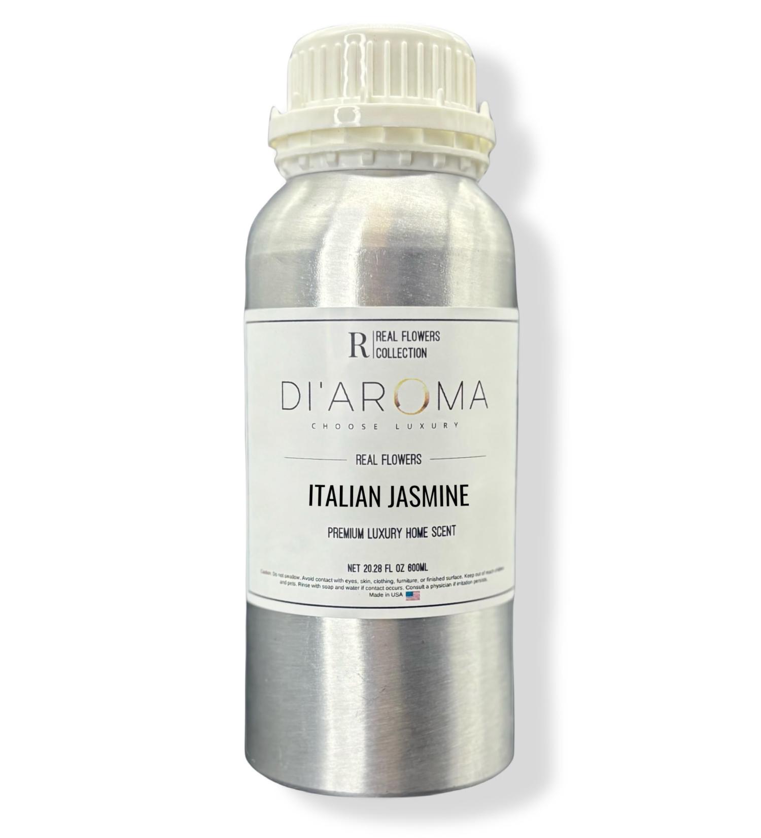 Mystic Romance Aroma Oil Blend 600ml Italian Jasmine Flowers Collection Diffuser Aroma Oil Blends Waterless Diffuser Made in USA (600ml Italian Jasmine)