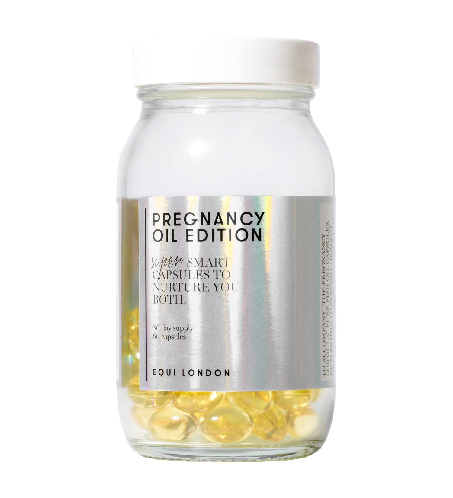 Equi Pregnancy Oil Edition Capsules - Omega 3 Fish Oil Supplement for Foetal Development & Maternal Health - Buy Online on GoSupps.com