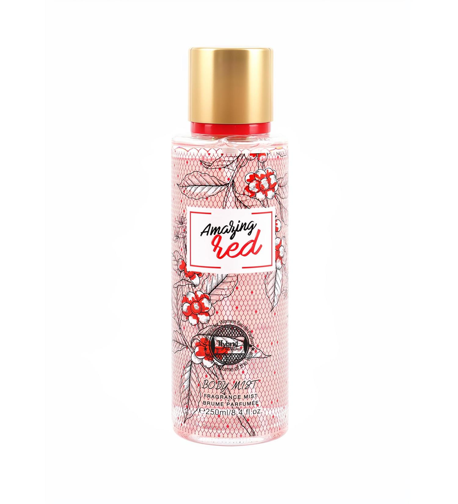 Hybrid & Company Women Amazing Red Body Fragrance Mist Brume Parfumee 250Ml Amazing Red 8.4 Fl Oz (Pack of 1) - Buy Online on GoSupps.com