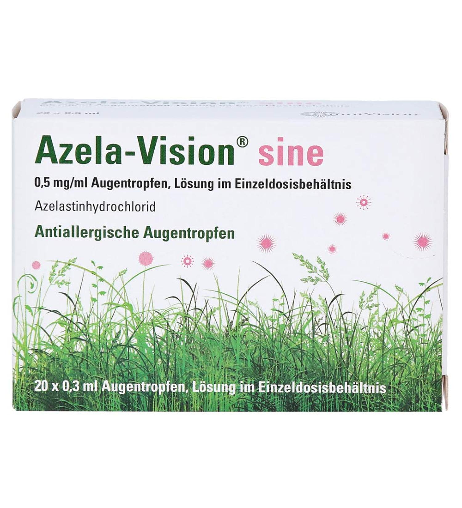 AZELA-Vision Eye Drops 0.5 mg/ml - Single Dose (20x0.3 ml) | Fast International Shipping - Buy Online on GoSupps.com