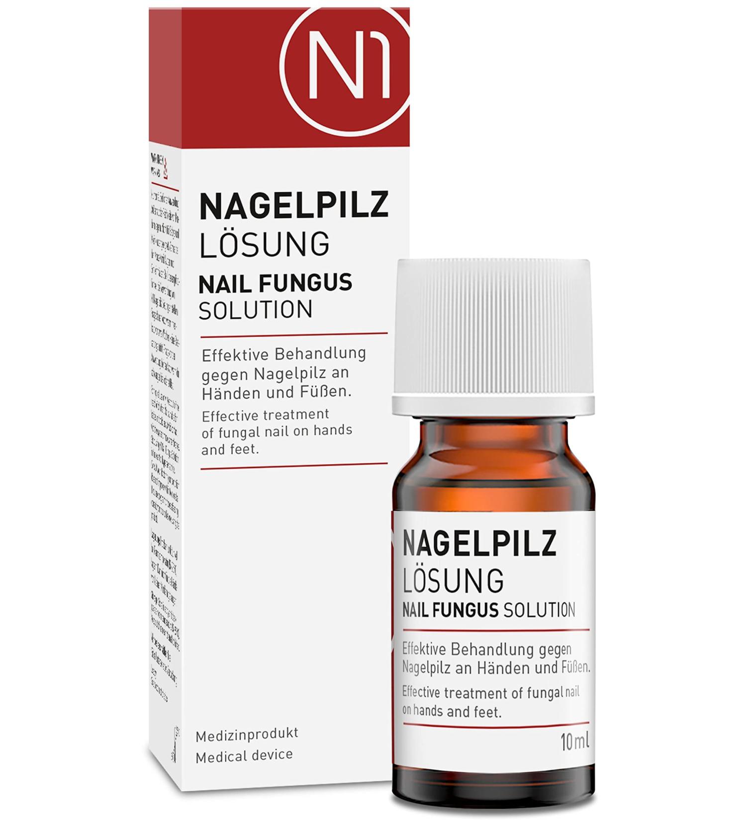 N1 Anti-Nail Fungus Solution 10ml - Fast-Acting Medical Nail Polish for Hands & Feet | Effective Nail Fungus Treatment - Buy Online on GoSupps.com