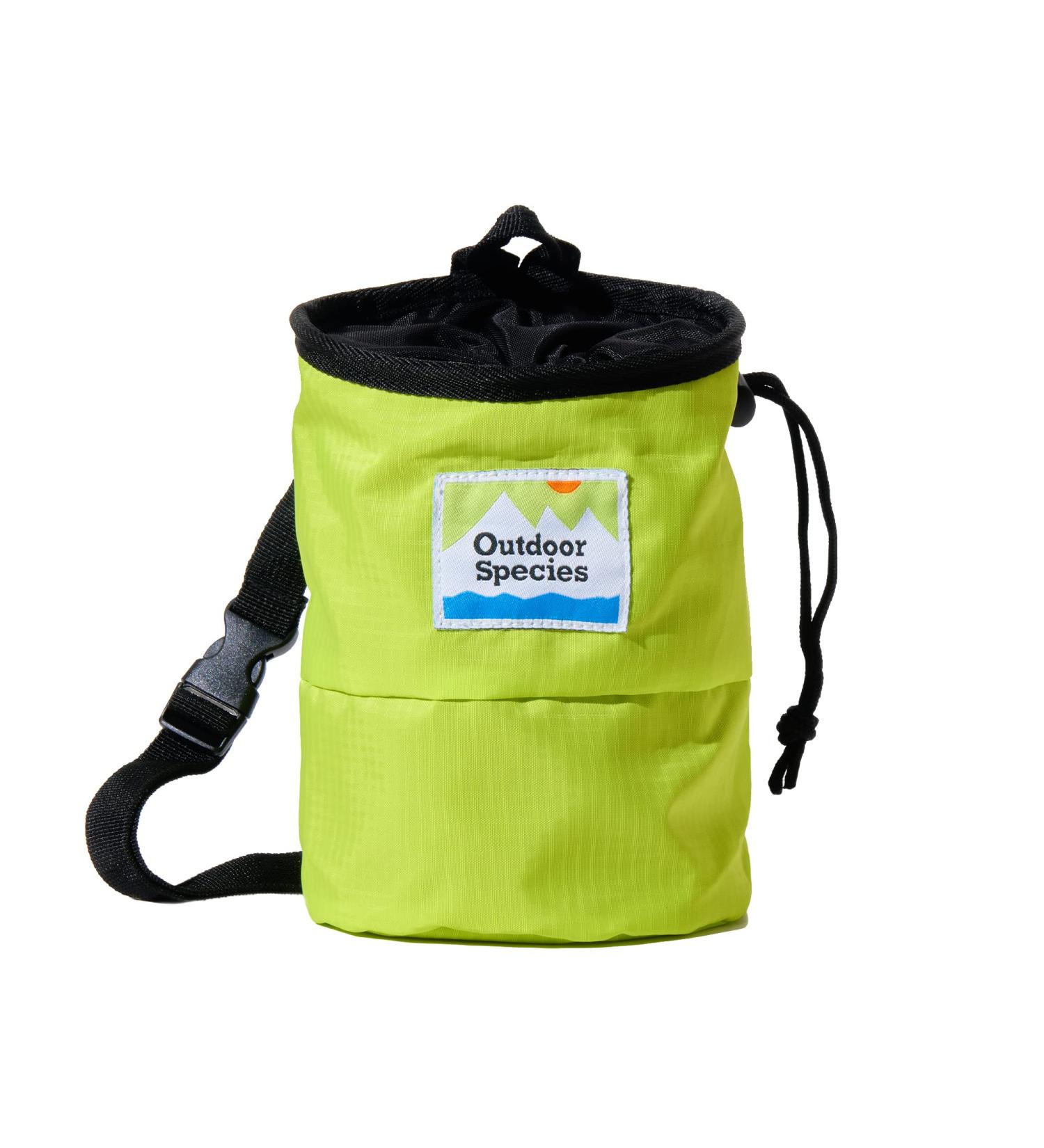 Outdoor Species Chalk Bag for Rock Climbing & Bouldering - Adjustable Belt, Zippered Pocket, Drawstring - Climbing Gear & Gift - Buy Online on GoSupps.com