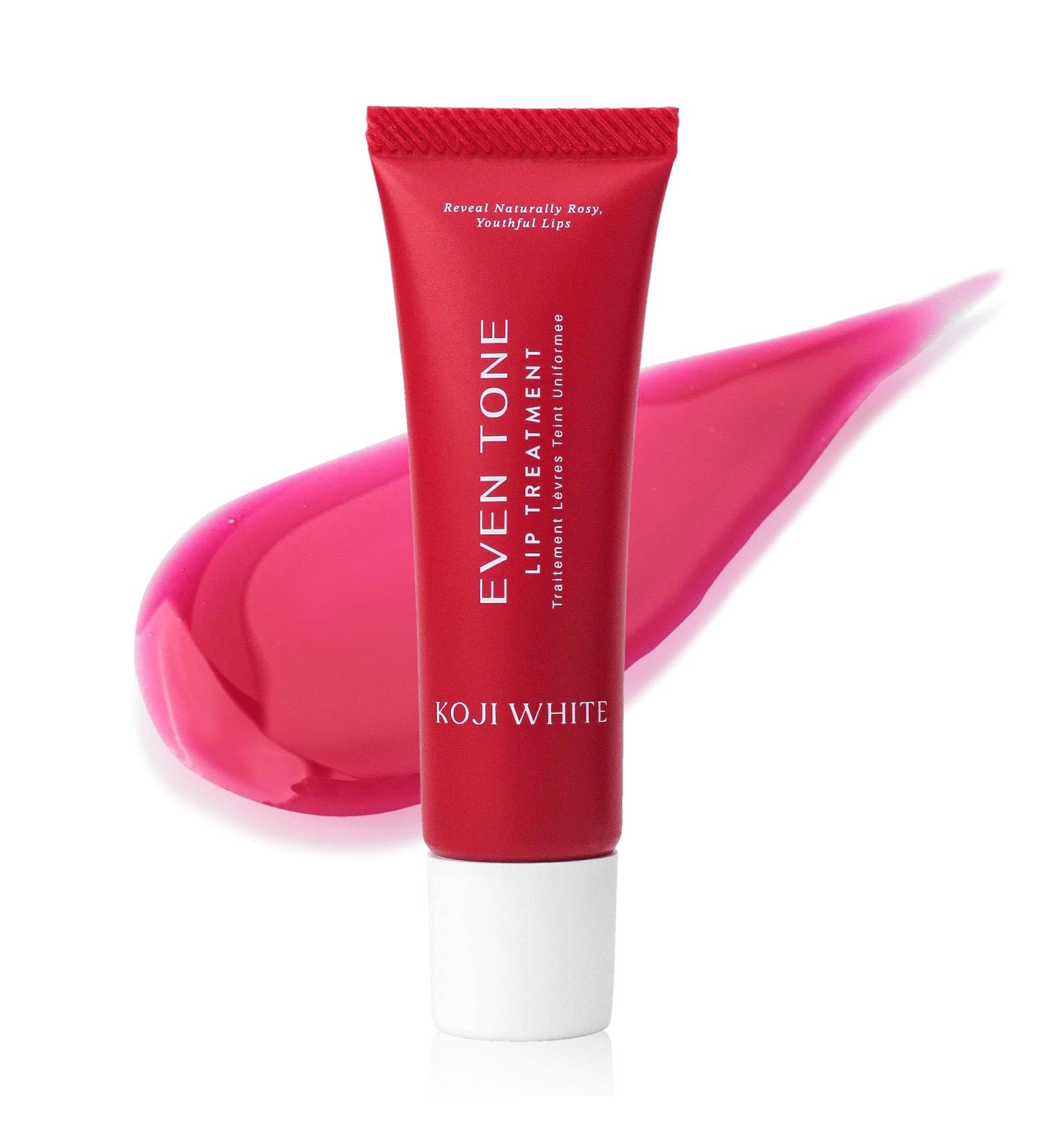 Koji White Lip Discoloration Treatment for Dark Lips | Smokers Moisturizer & Hydrating Lip Balm with 1% Kojic Acid Hyaluronic Acid Vitamin C Carrot Oil - Beeswax-Free Vegan Chapstick 0.23 Fl Oz - Buy Online on GoSupps.com