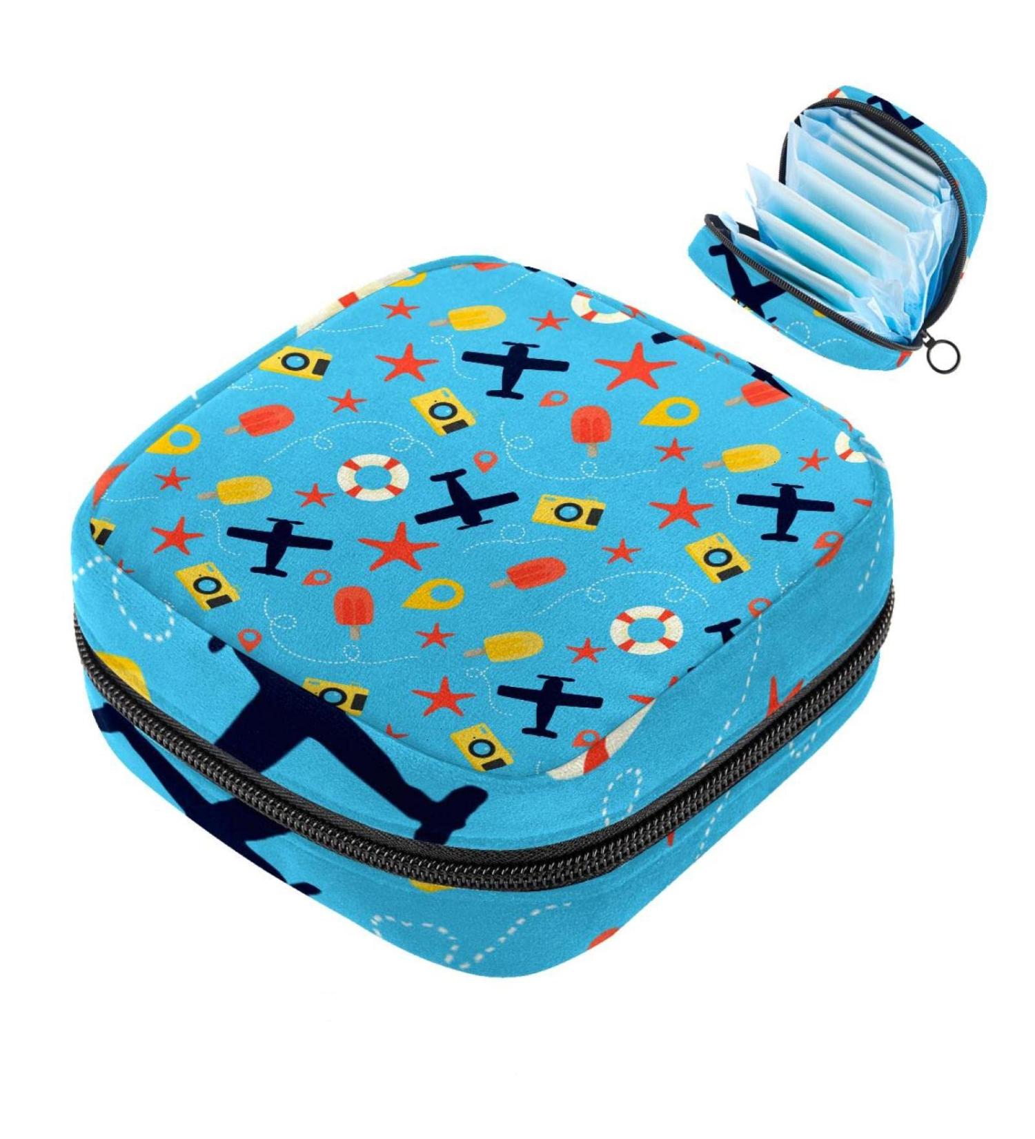 Travel Ice Cream on the Stem Seestern Camera Bag - Portable Storage for Women's Menstrual Cups - Stylish & Convenient Bags for Teens and Girls - Buy Online on GoSupps.com