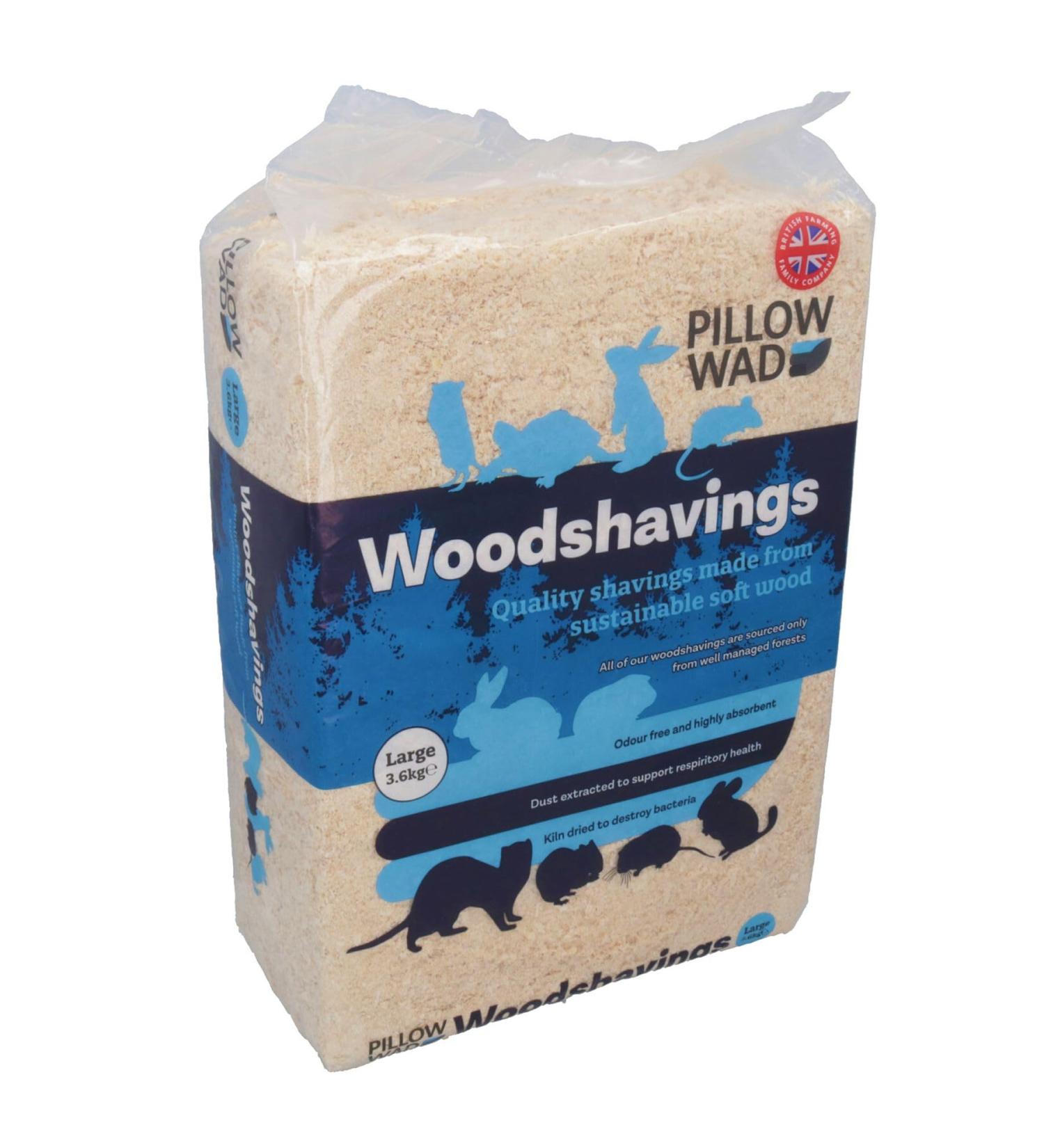 AB Tools Dust Extracted Kiln Dried Small Animal Bedding Woodshaving3.6Kg - Buy Online on GoSupps.com