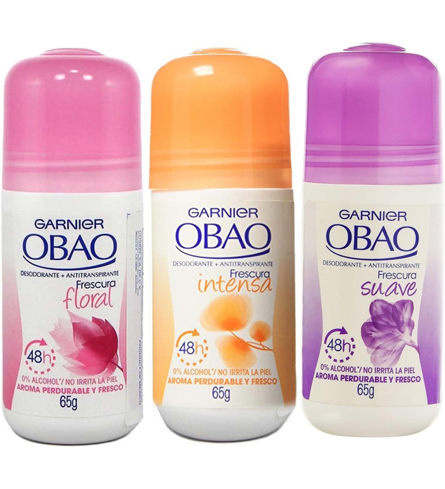 Obao Assorted Deodorant for Women - Pack of 3 - Buy Online on GoSupps.com