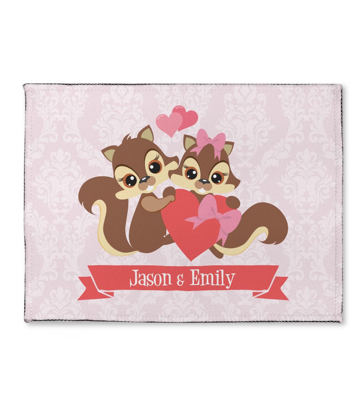 YouCustomizeIt Personalized Chipmunk Couple Microfiber Screen Cleaner - Customizable & Fun Tech Accessory for International Shipping - Buy Online on GoSupps.com