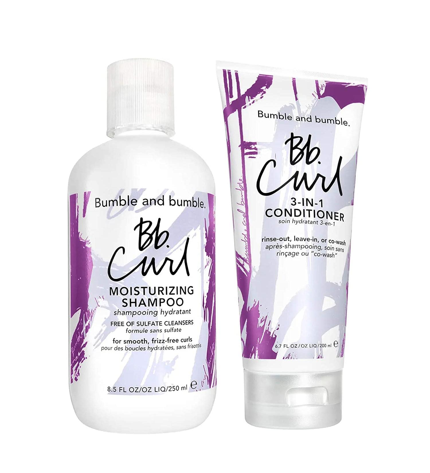 Bumble and Bumble Curl Care Shampoo 8.5 oz & Conditioner 6.7 oz - Complete Curl Care Set - Buy Online on GoSupps.com
