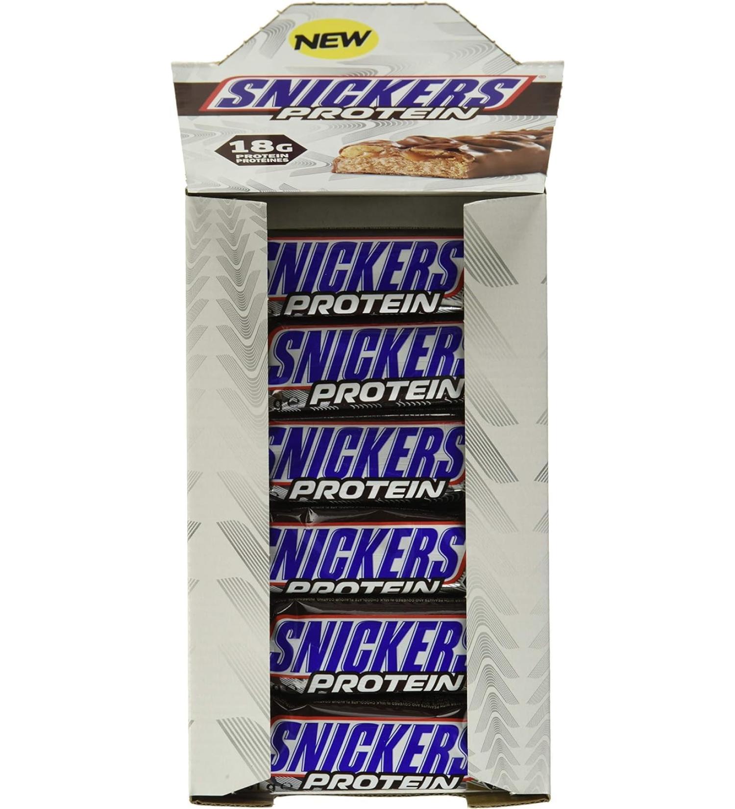 Mars Snickers Protein Bar Peanut 18 Count (Pack of 1) Peanut 18 count (Pack of 1) - Buy Online on GoSupps.com