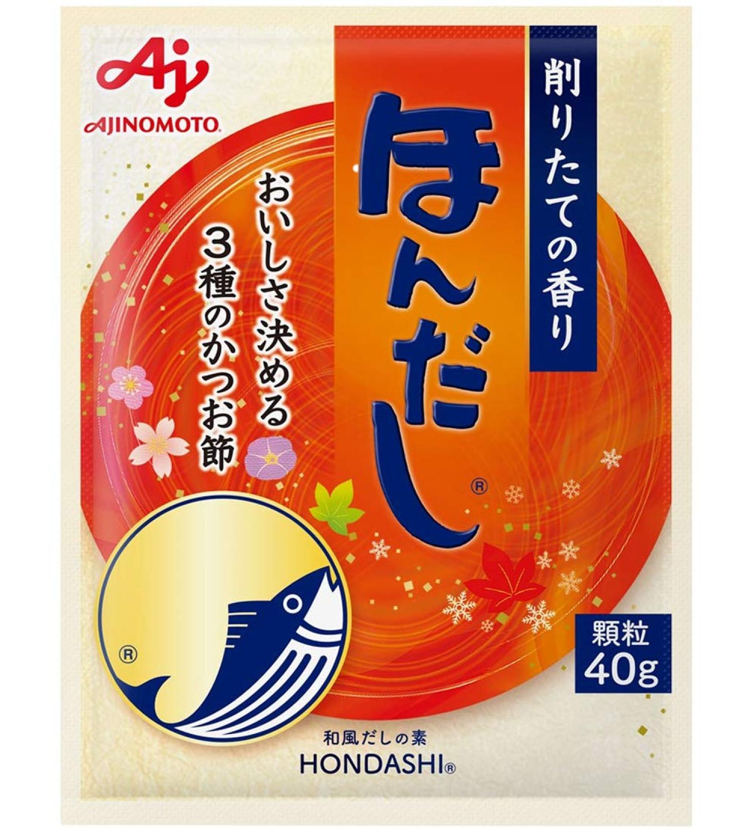 Ajinomoto Japan Hon Dashi (Bonito Fish Soup Stock) 40g Powder Bag Type - Buy Online on GoSupps.com