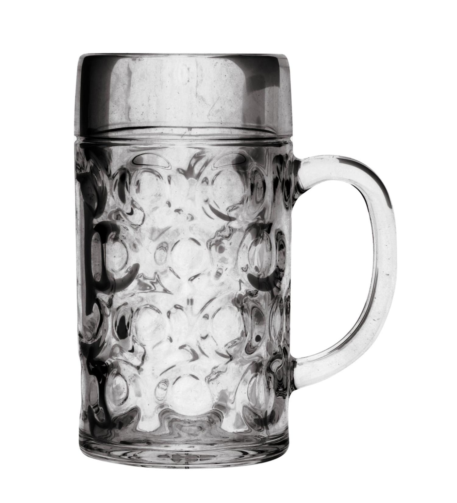 Buy 500cc Transparent Beer Glass - Perfect for International Shipping | Premium Quality - Buy Online on GoSupps.com