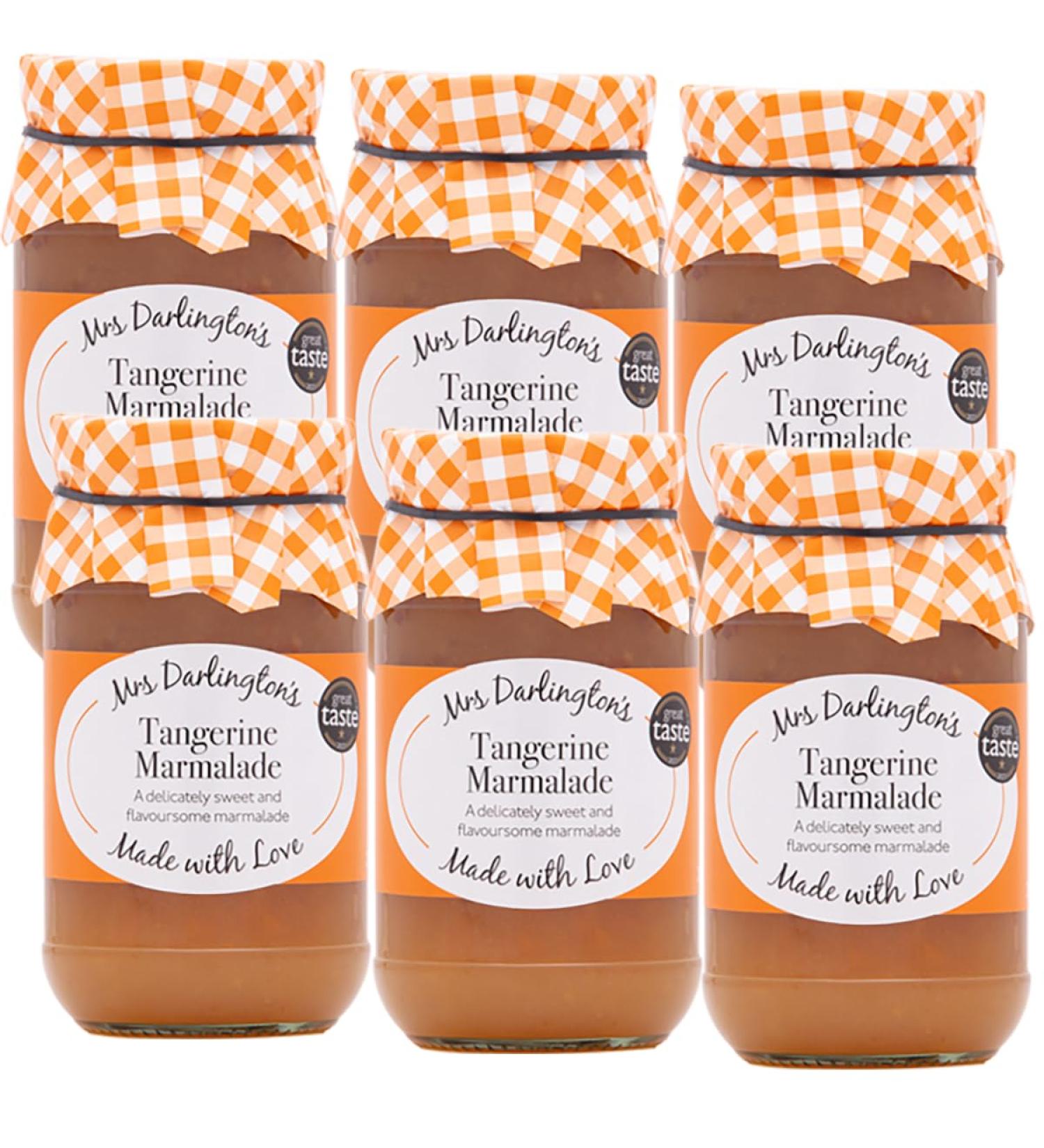 Mrs Darlington's Tangerine Marmalade - 340g - Pack of 6